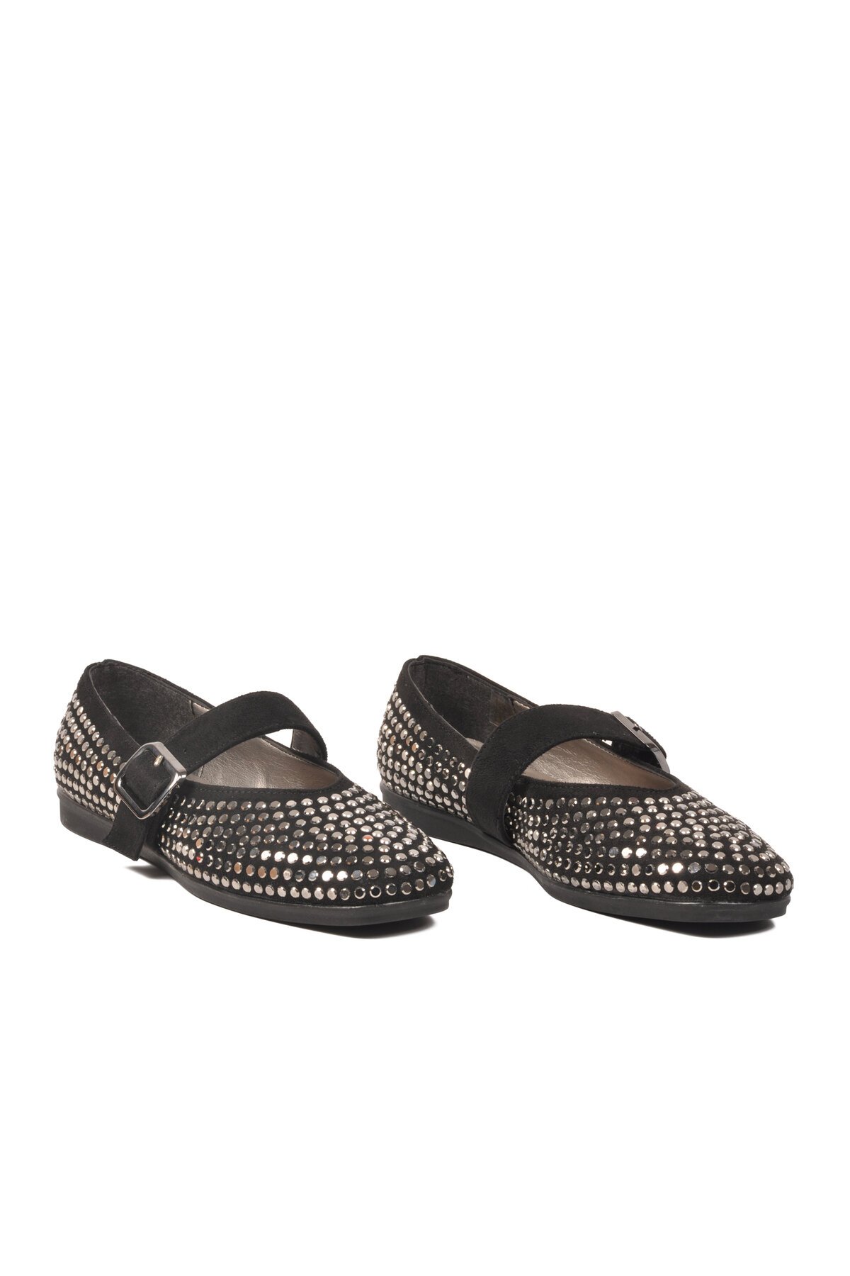 Siyah Taşlı Kadın Günlük Ayakkabı PC-55213 Z