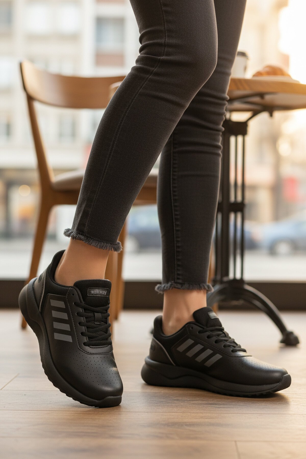 Siyah Kadın Spor Ayakkabı Nereus G