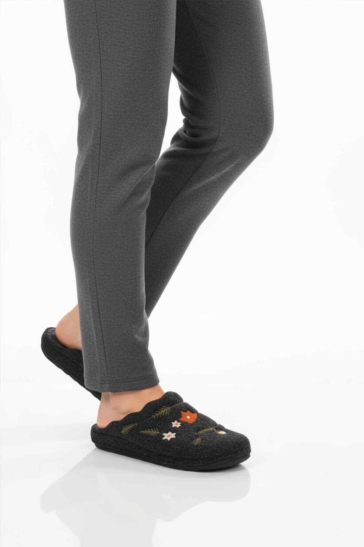 Siyah Kadın Terlik K-9561 Z