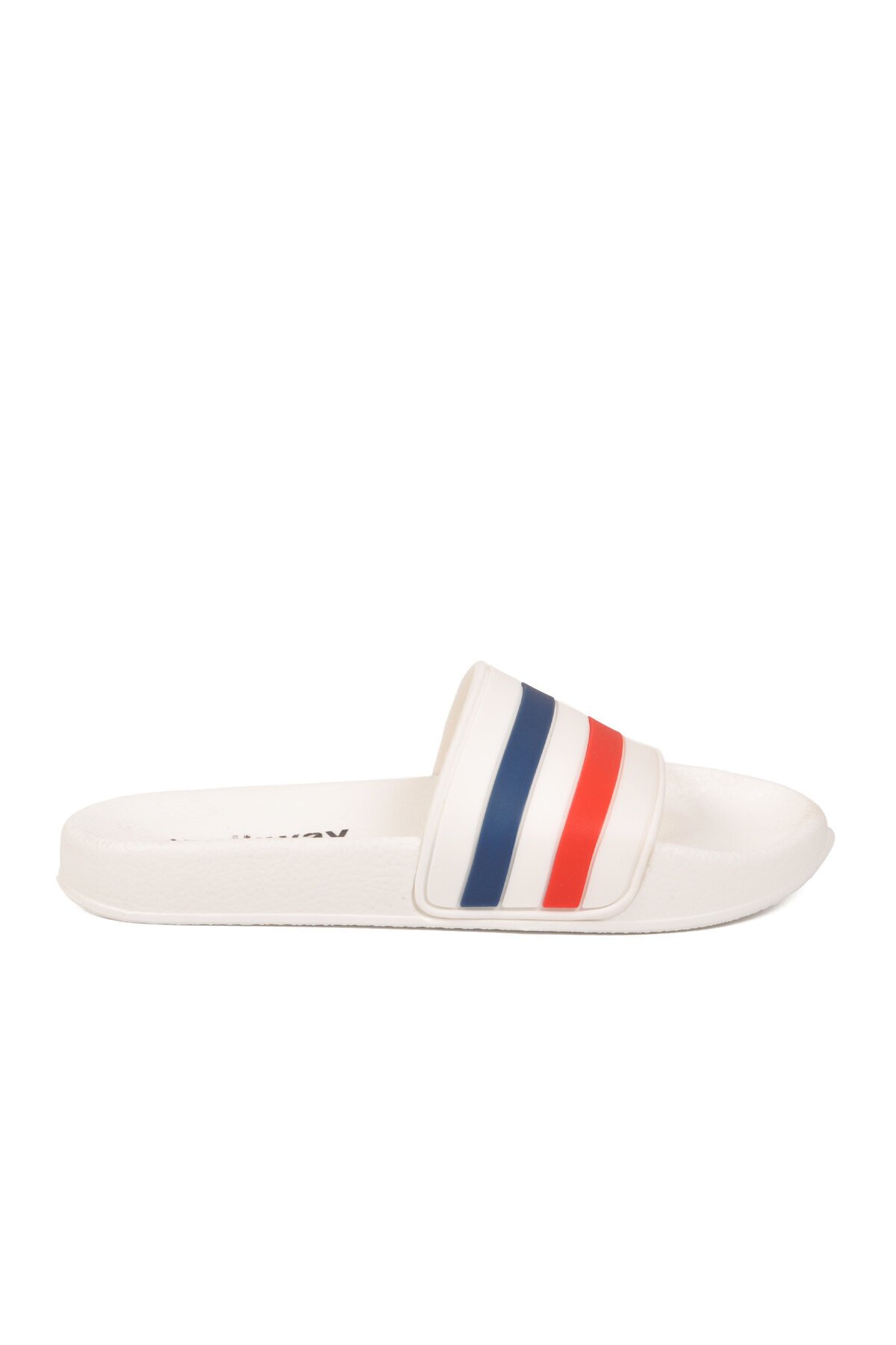Beyaz-Lacivert Hafif Unisex Terlik 8000-01 G