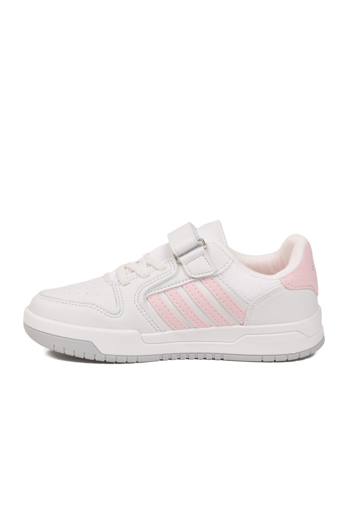 Beyaz-Pembe Rahat Taban Çocuk Spor Ayakkabı 752 F