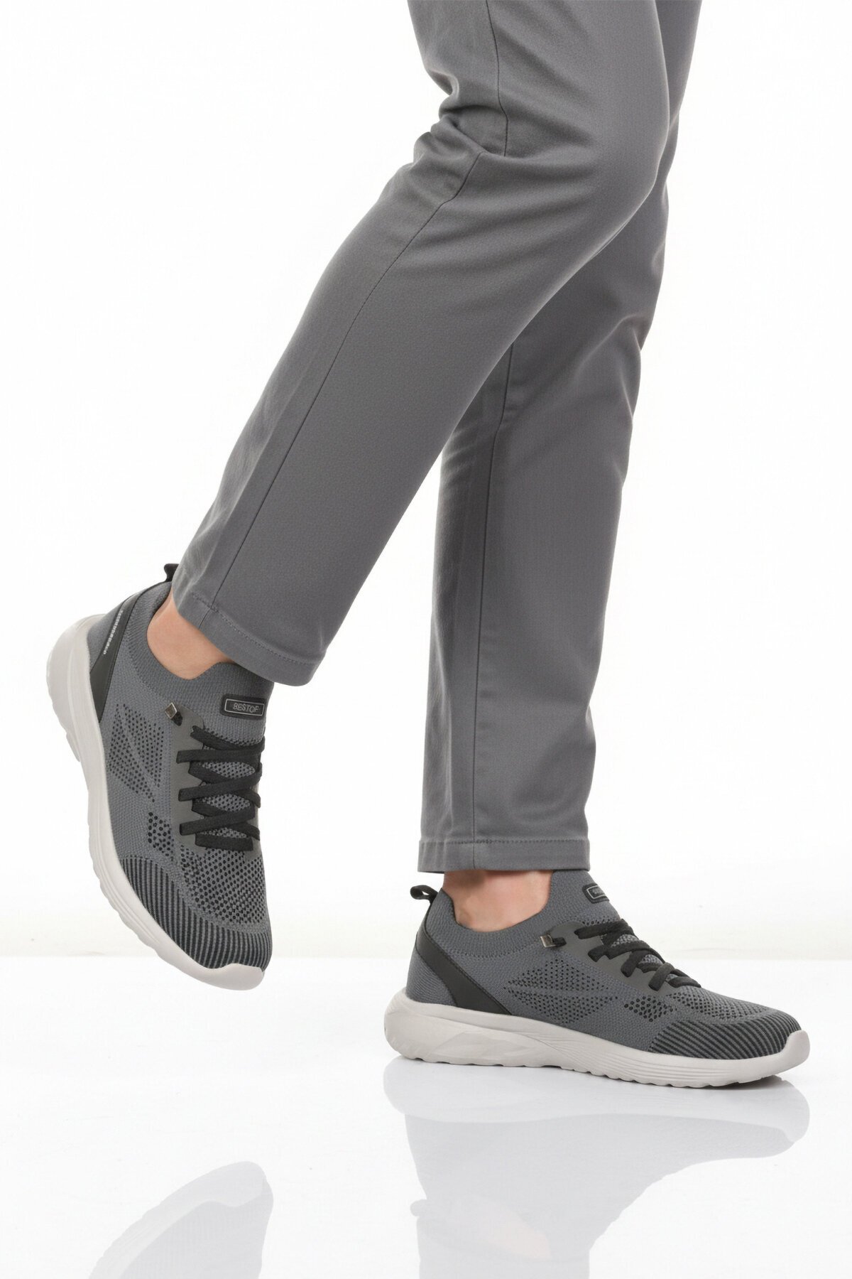 Füme Tekstil Hafif Erkek Spor Ayakkabı Bst-646 M