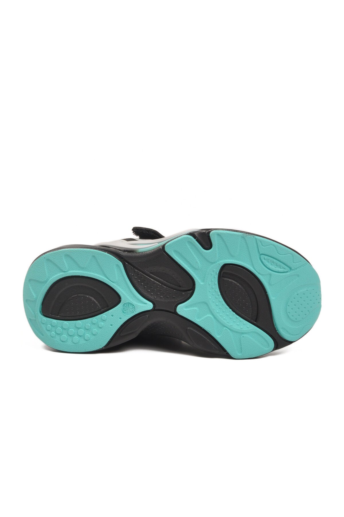 Gri-Turkuaz Erkek Çocuk Spor Ayakkabı 161-T5440210 F