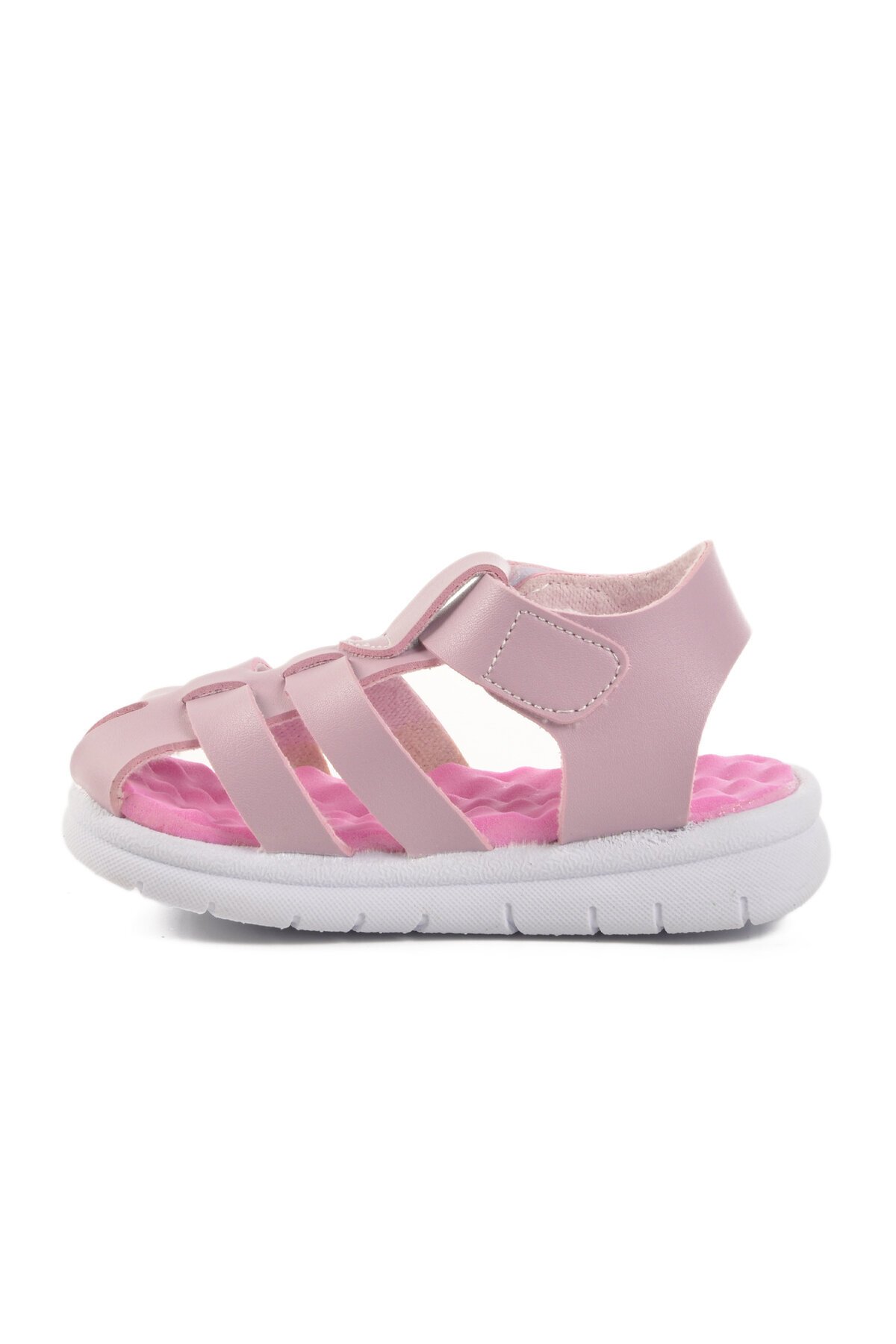 Lila Cırtlı Kız Çocuk Sandalet BN-1245 B