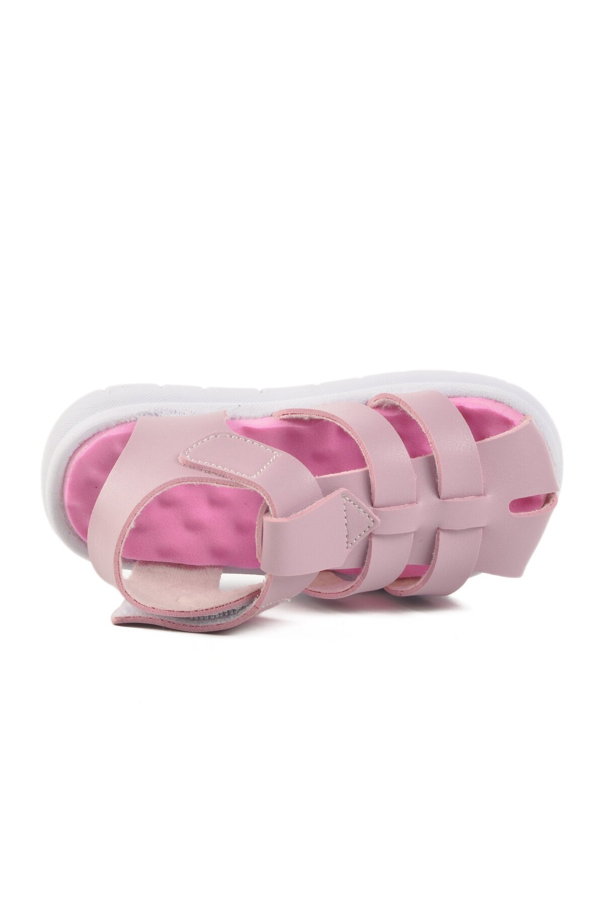 Lila Cırtlı Kız Çocuk Sandalet BN-1245 B