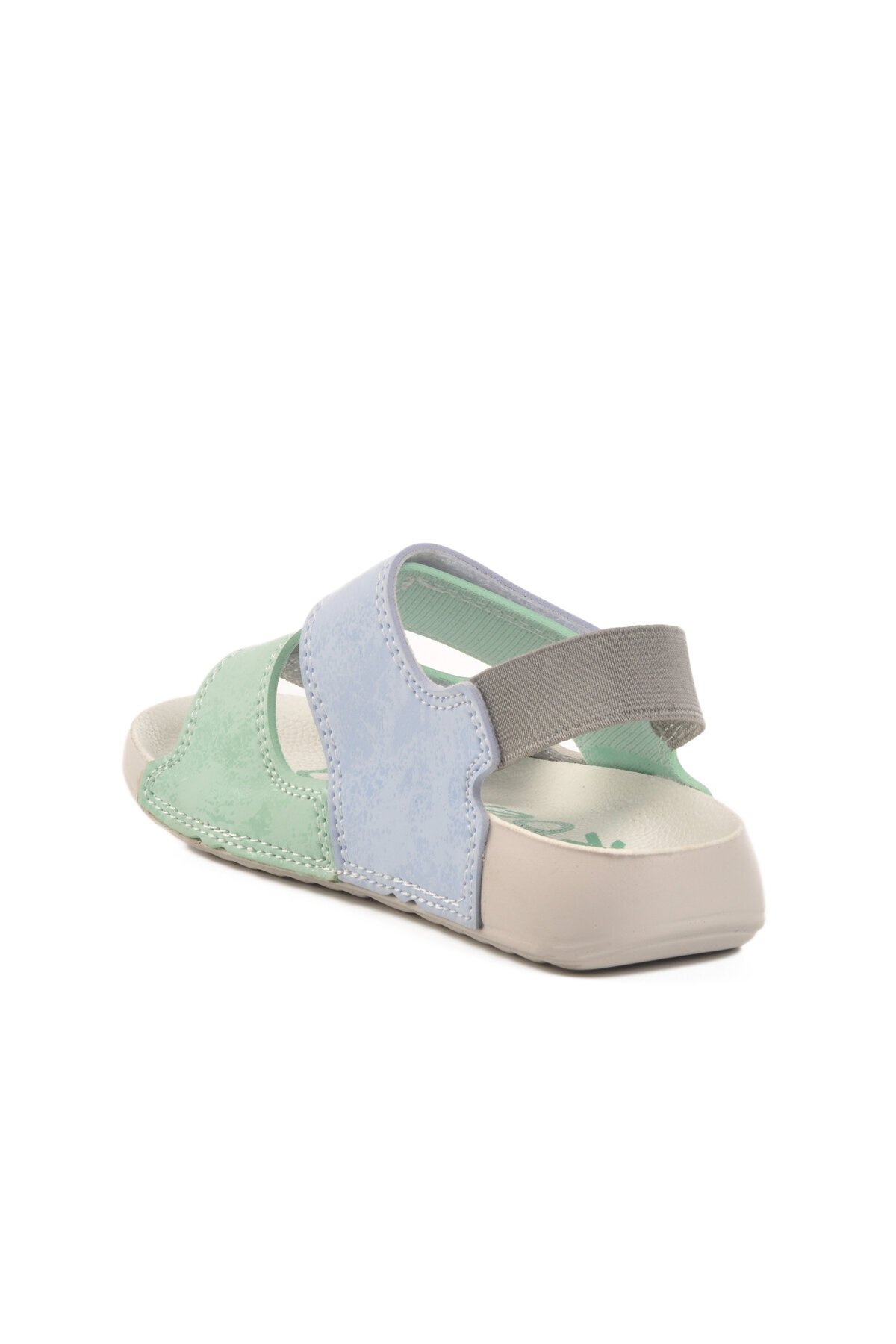 Mint Yeşili-Bebe Mavi Unisex Çocuk Sandalet BN-1422 P