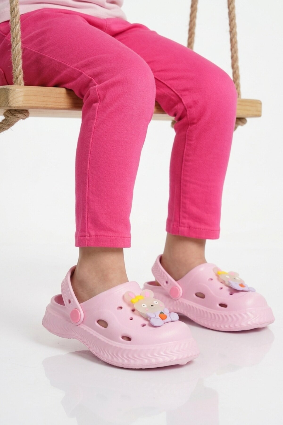 Pembe Hafif Çocuk Terlik 404 F-P