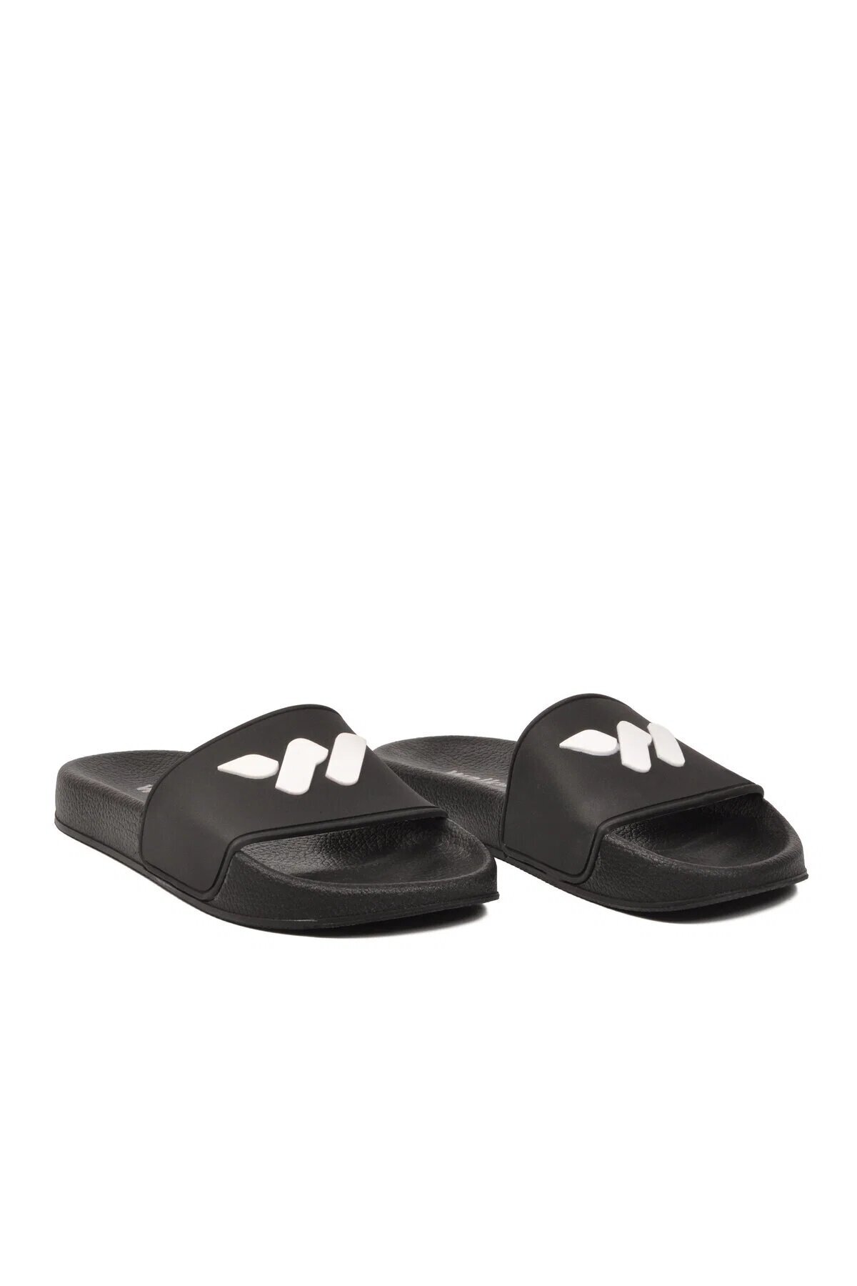 Siyah-Beyaz Hafif Unisex Terlik 8000-02 G
