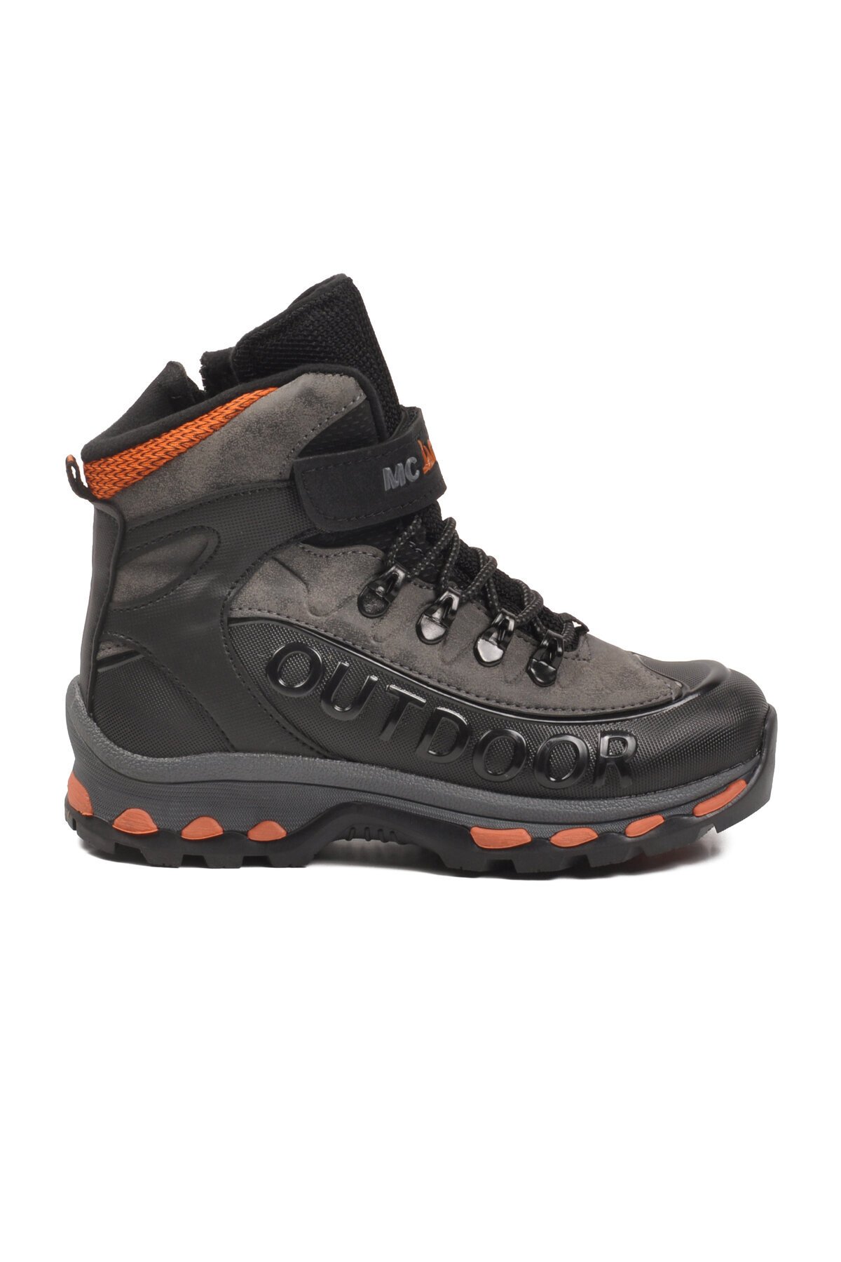 Siyah-Füme-Turuncu Unisex Çocuk Bot 2115 F