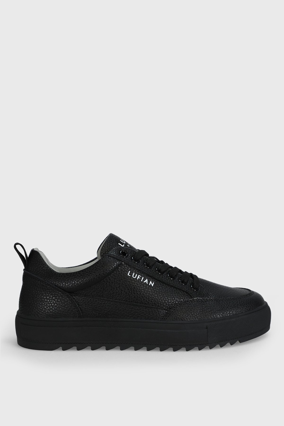 Siyah Hakiki Deri Erkek Sneaker Philip M