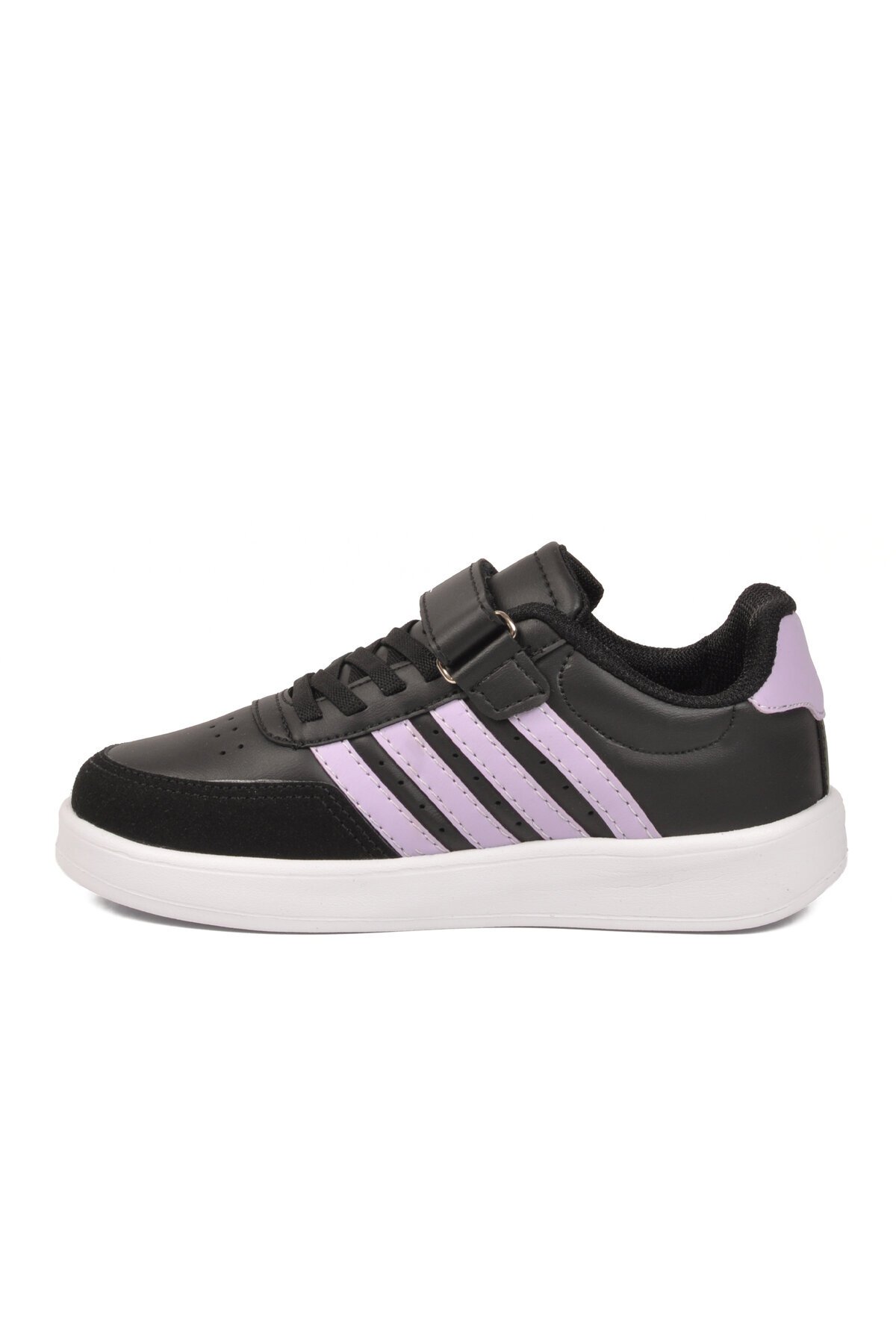 Siyah-Lila  Hafif Çocuk Spor Ayakkabı 754 F
