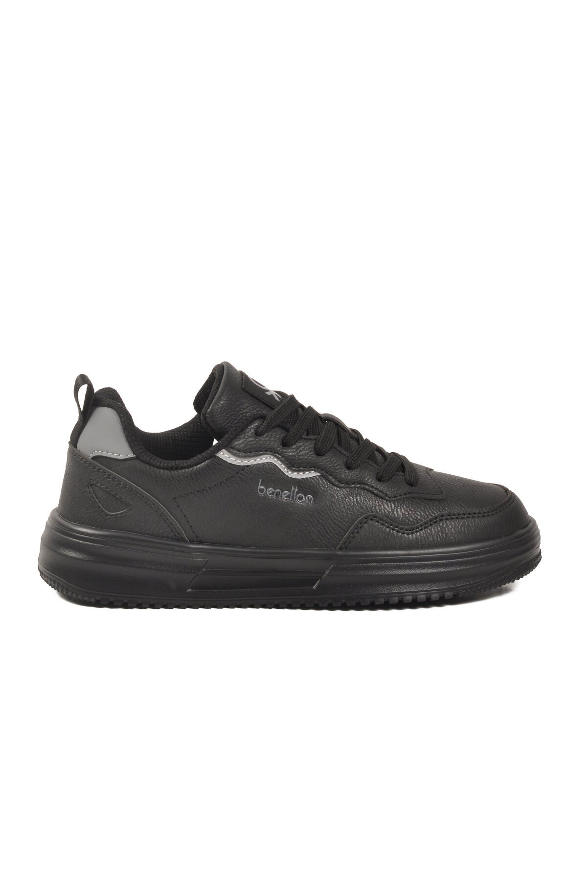 Siyah Hafif Bağcıklı İthal Unisex Spor Ayakkabı BNI-11201 G