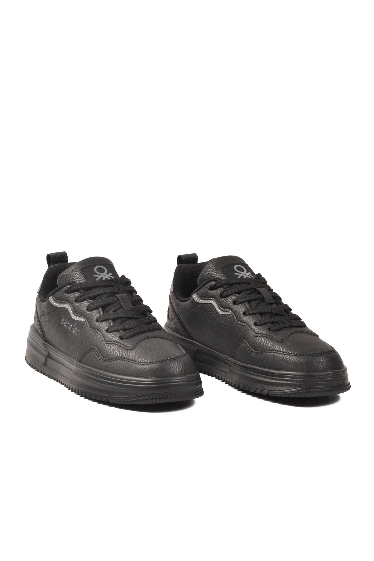 Siyah Hafif Bağcıklı İthal Unisex Spor Ayakkabı BNI-11201 G