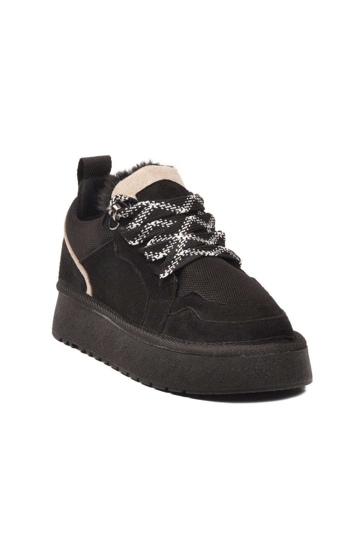 Siyah Süet Unisex Çocuk Bot 412445 F