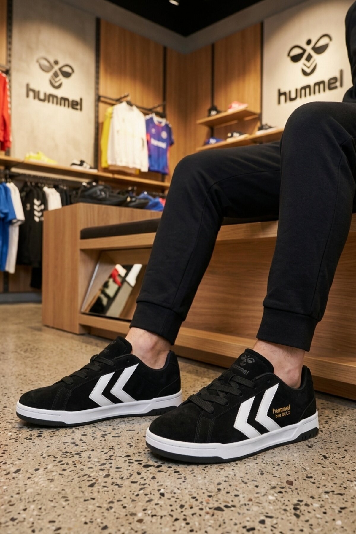 Siyah Unisex Spor Ayakkabı 900860 Bold