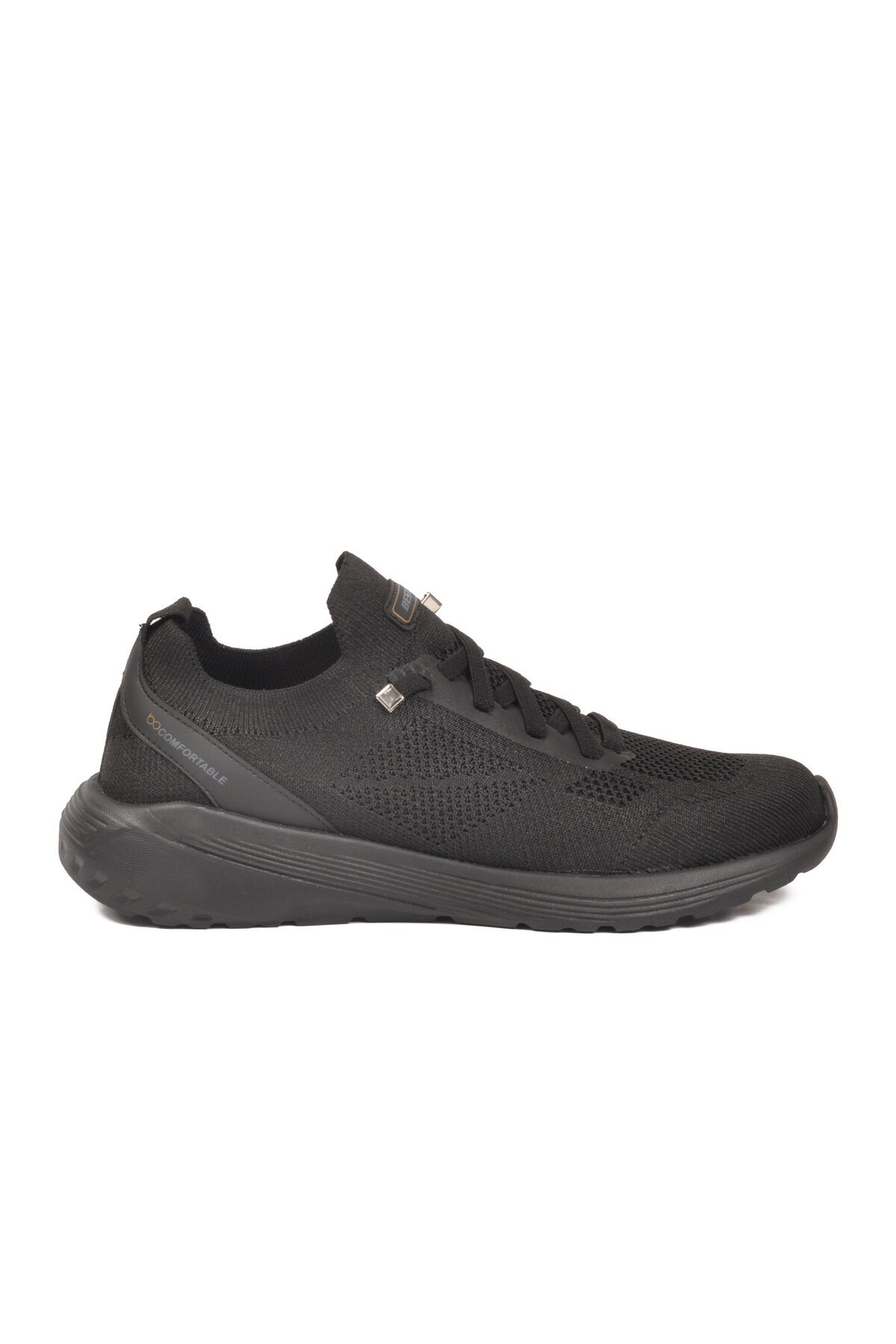 Siyah Tekstil Hafif  Erkek Spor Ayakkabı Bst-646 M