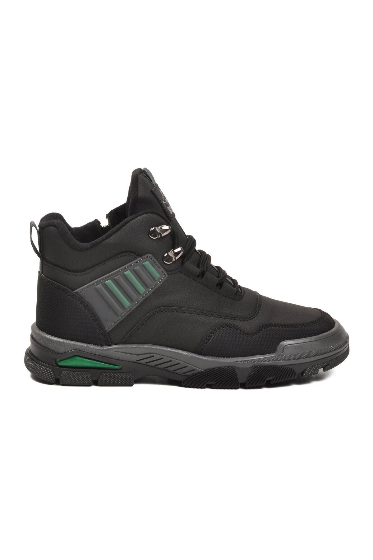 Siyah-Yeşil Polarlı Unisex Outdoor Bot 444 G