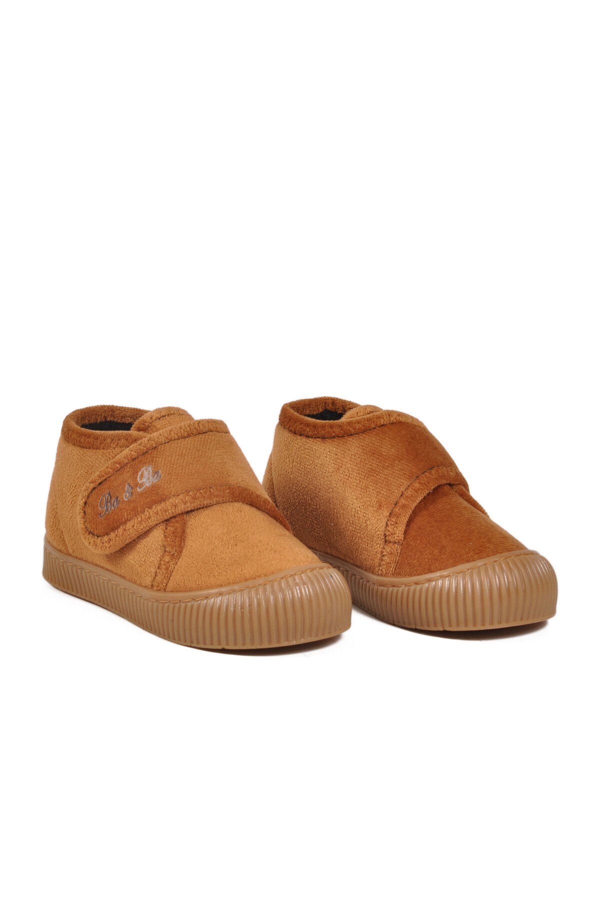 Taba Süet Unisex Çocuk Panduf 058999 P