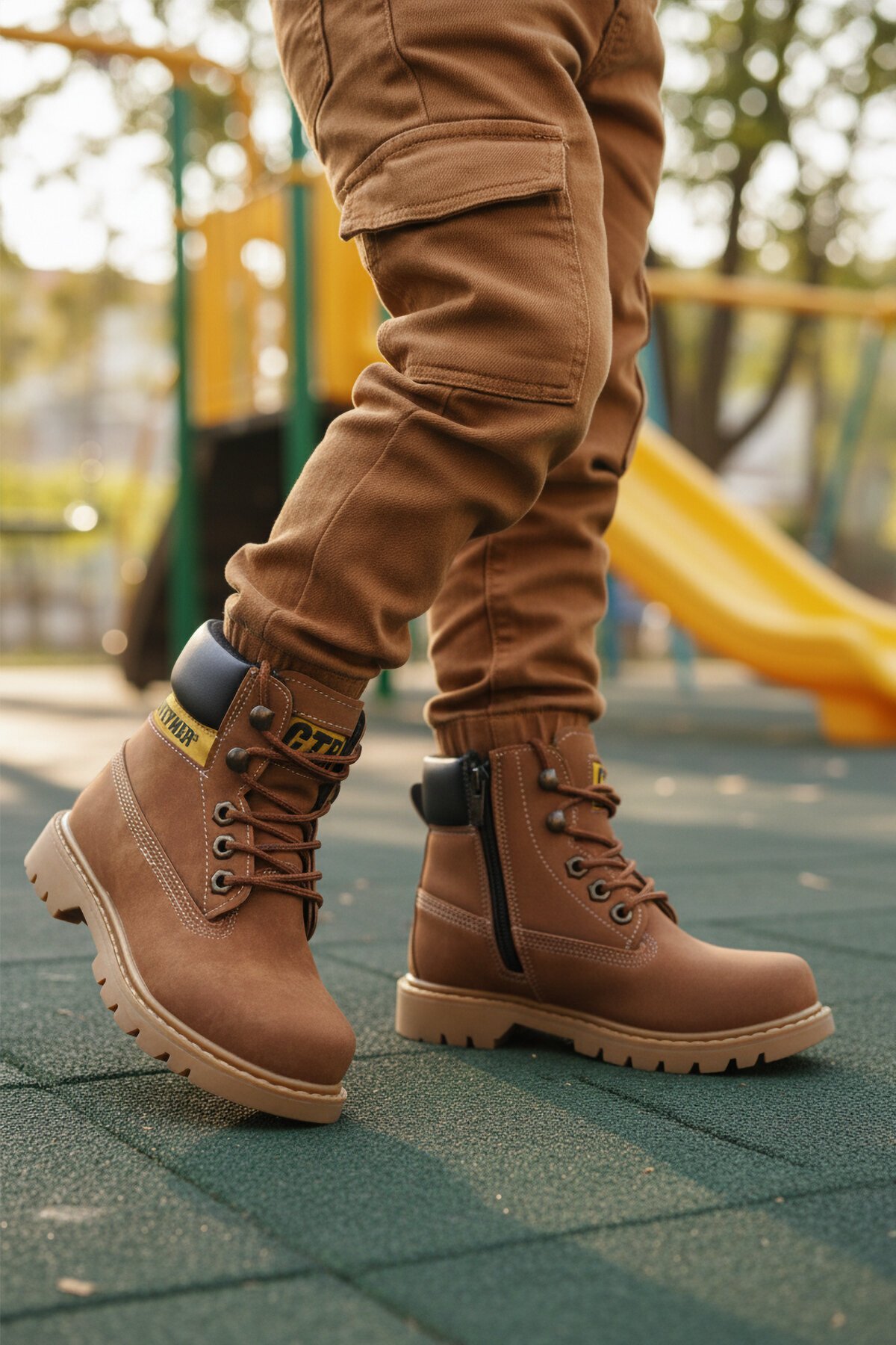 Tarçın Nubuk Bağcıklı Unisex Bot 921 F
