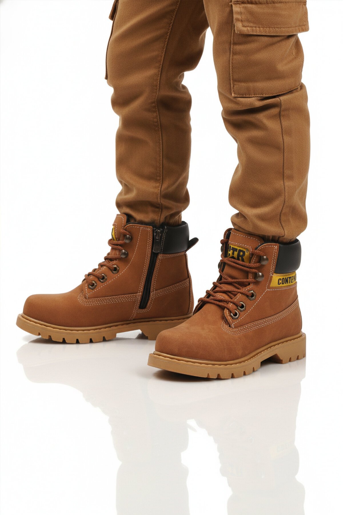 Tarçın Nubuk Bağcıklı Unisex Bot 921 F