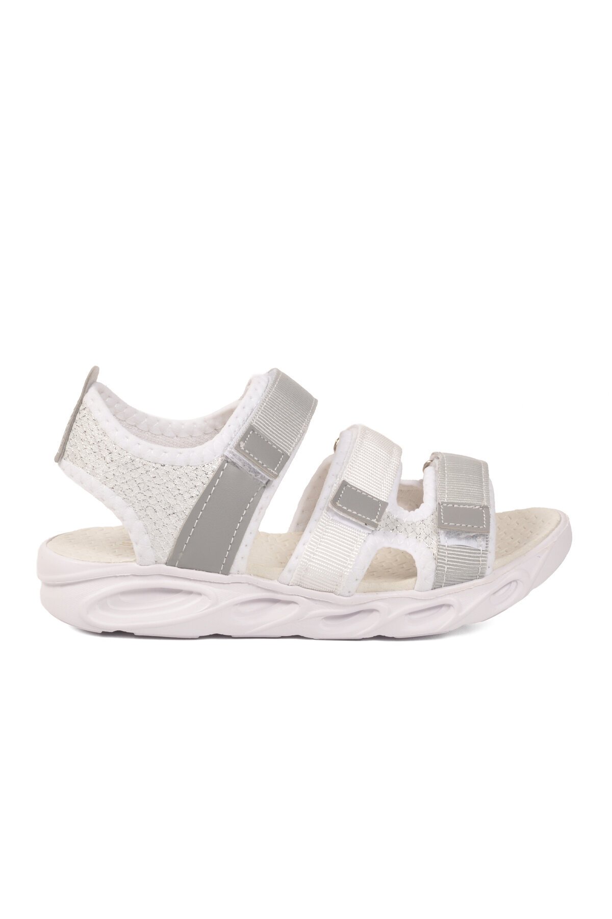 Beyaz Unisex Çocuk Sandalet 26A44 F