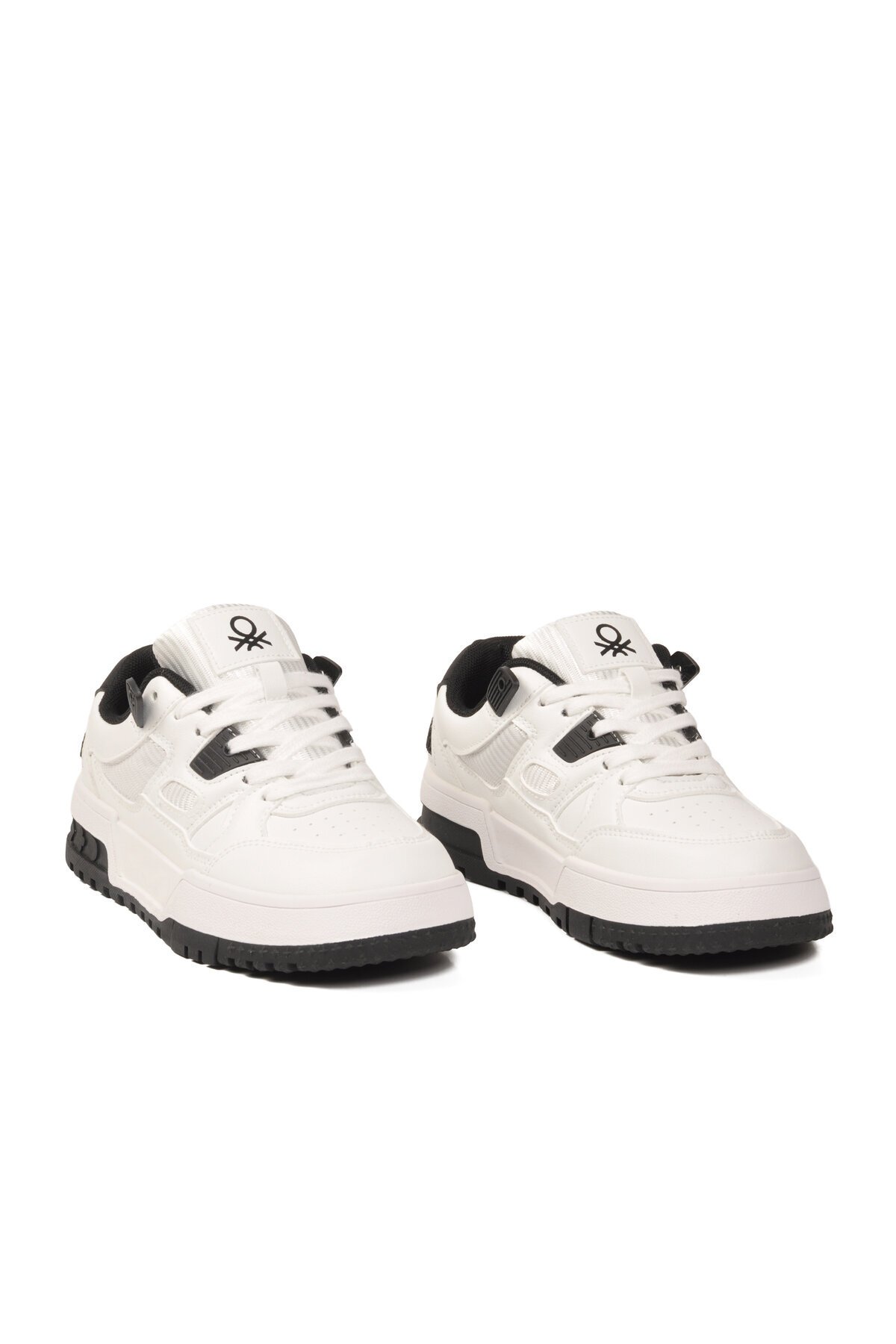 Beyaz-Siyah Unisex Spor Ayakkabı BN-12158 G