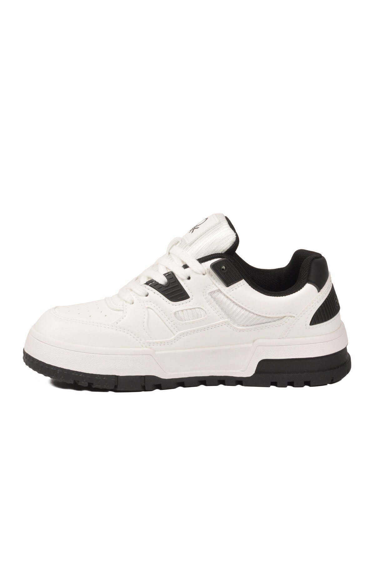 Beyaz-Siyah Unisex Spor Ayakkabı BN-12158 G