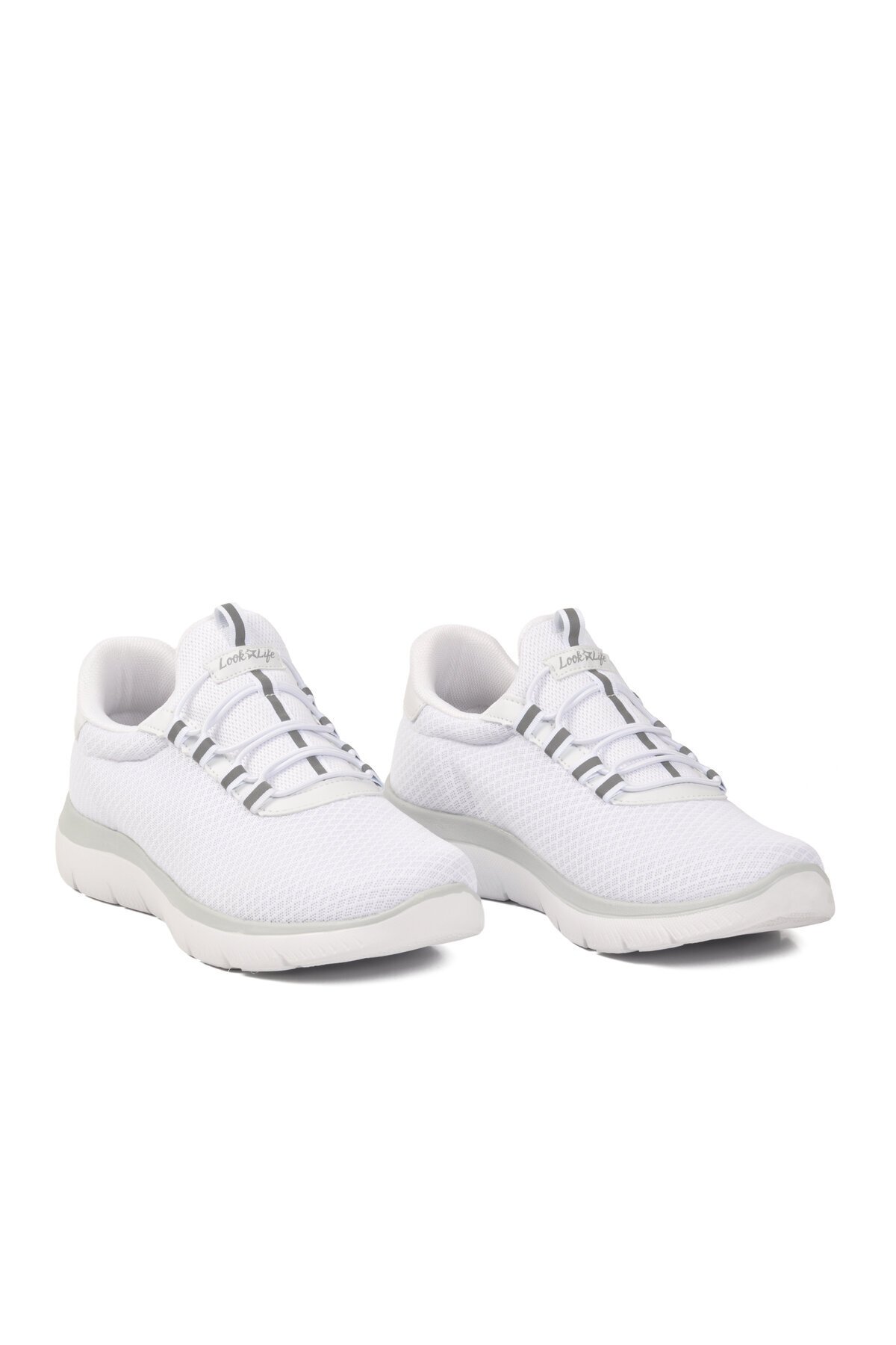 Beyaz Anorak Rahat Taban Erkek Spor Ayakkabı 26107 M