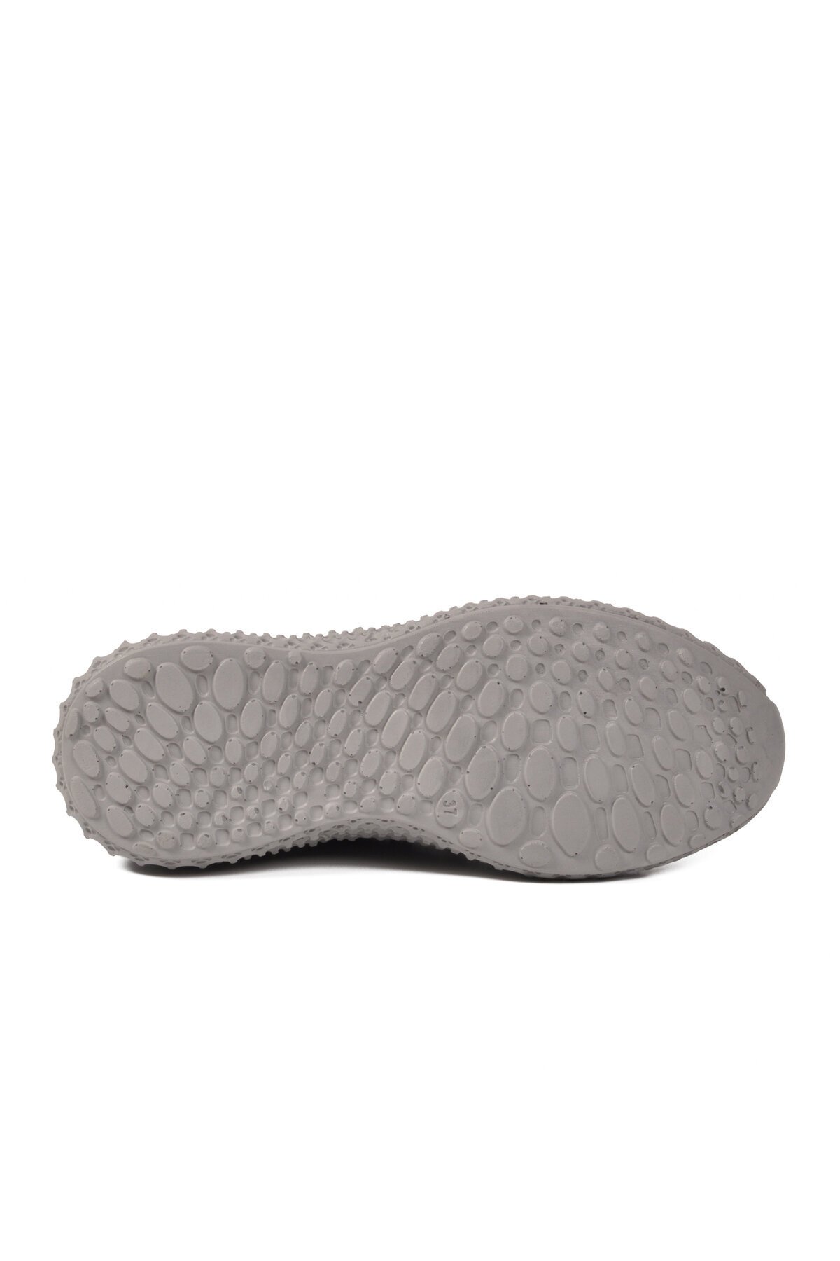 Gri Tekstil Hafif Hava Alabilir Unisex Spor Ayakkabı PC-32711 Z