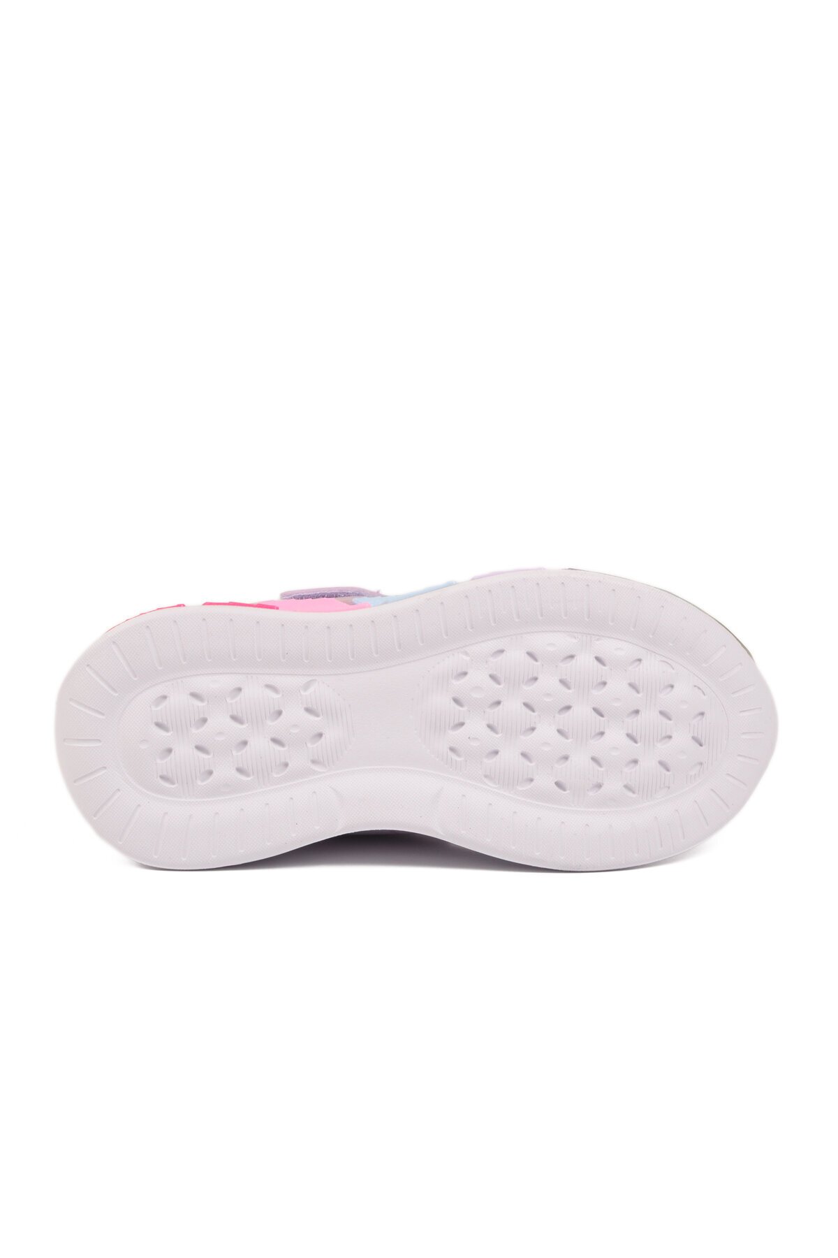 Lila-Fuşya Işıklı Kız Çocuk Spor Ayakkabı 1035 F