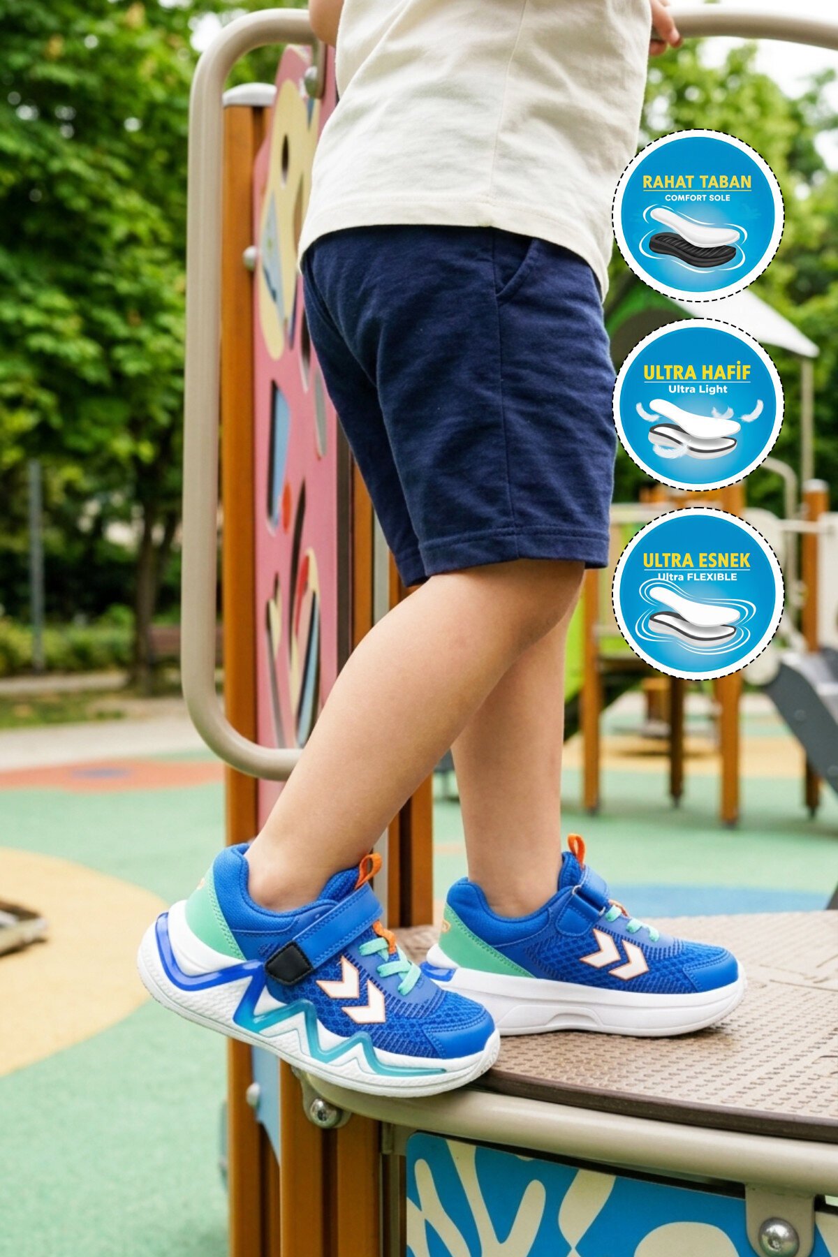 Mavi Erkek Çocuk Spor Ayakkabı 900888 HML ORIO JR