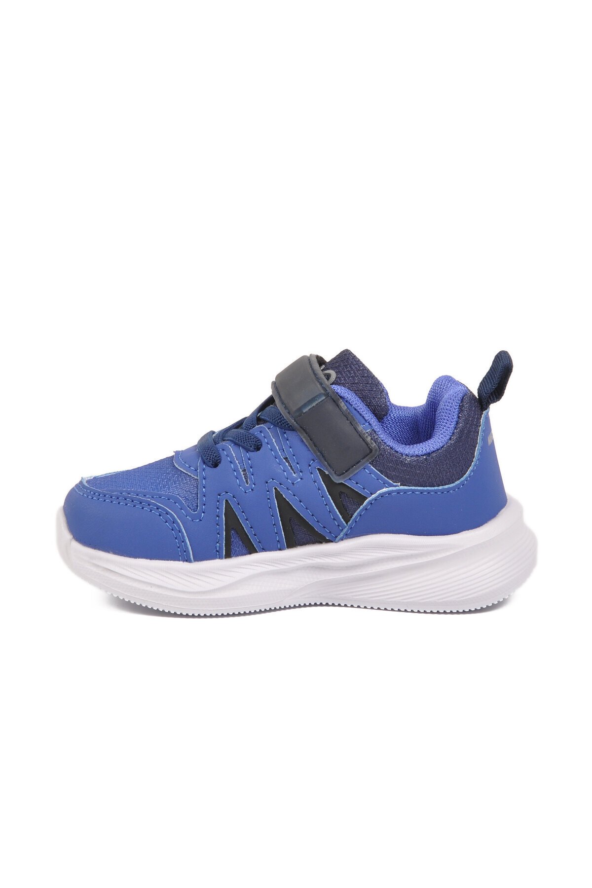Saks Mavi Cırtlı Bebek Spor Ayakkabı 26Y905 B