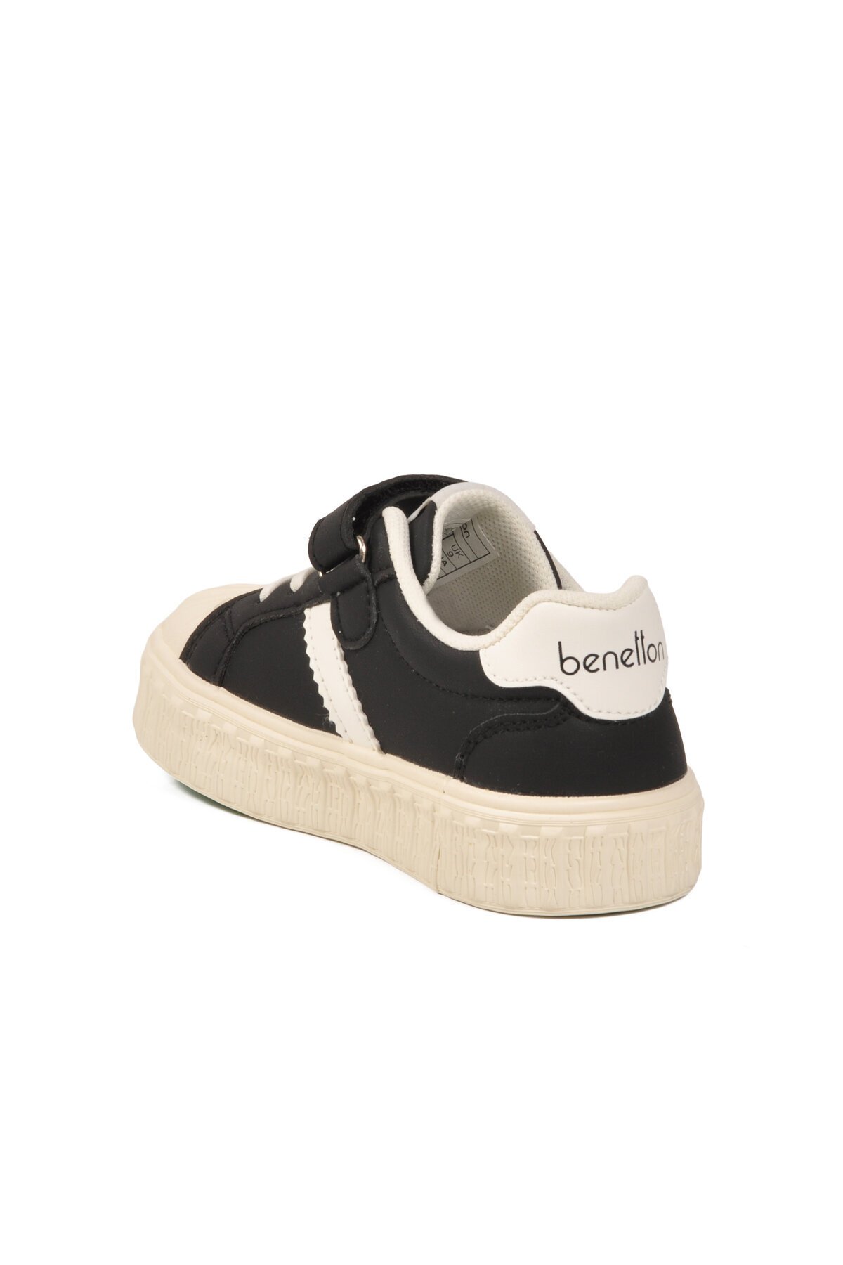 Siyah-Beyaz Unisex Çocuk Spor Ayakkabı BNI-11558 P