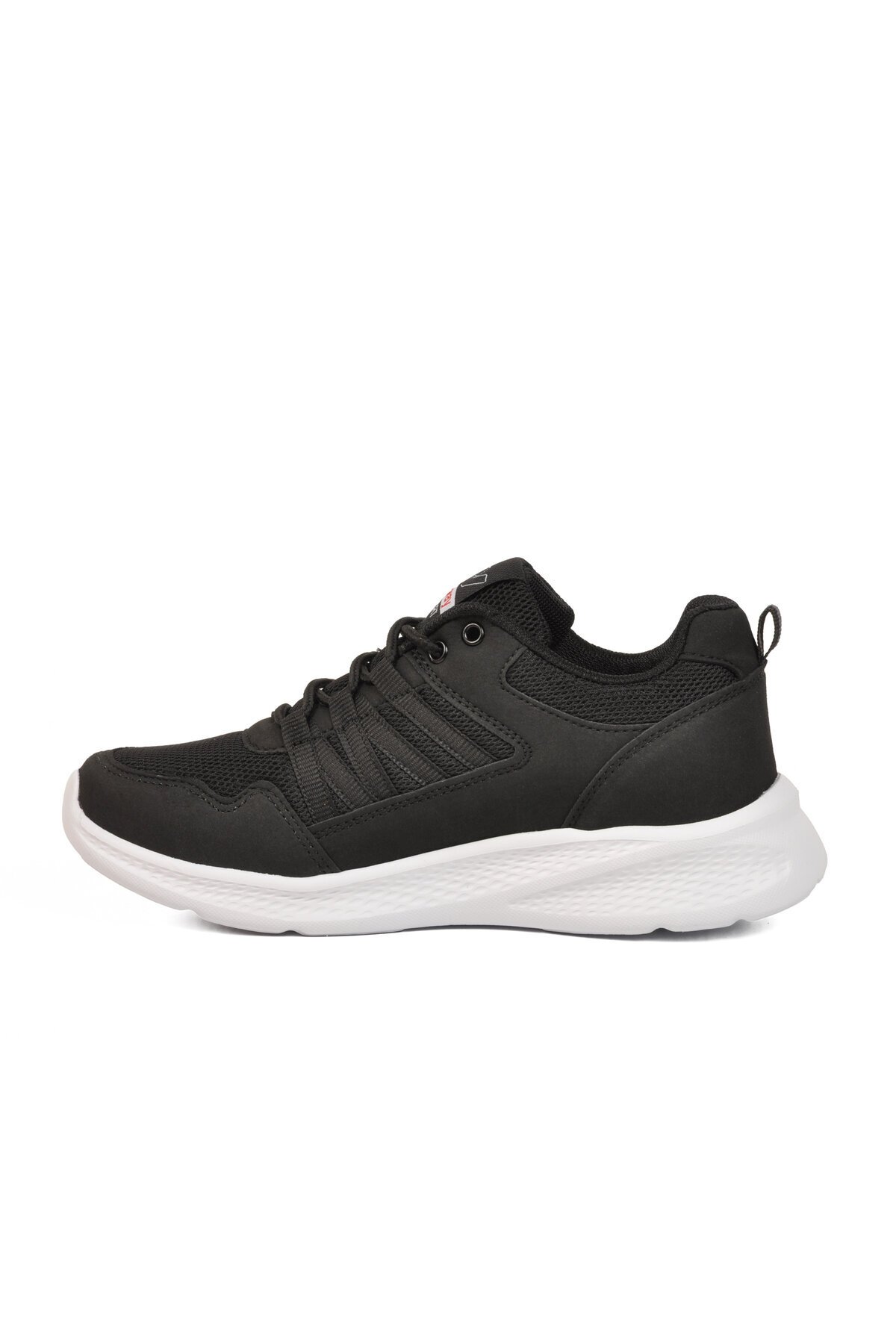 Siyah-Beyaz Tekstil Hafif Unisex Spor Ayakkabı 2029 G