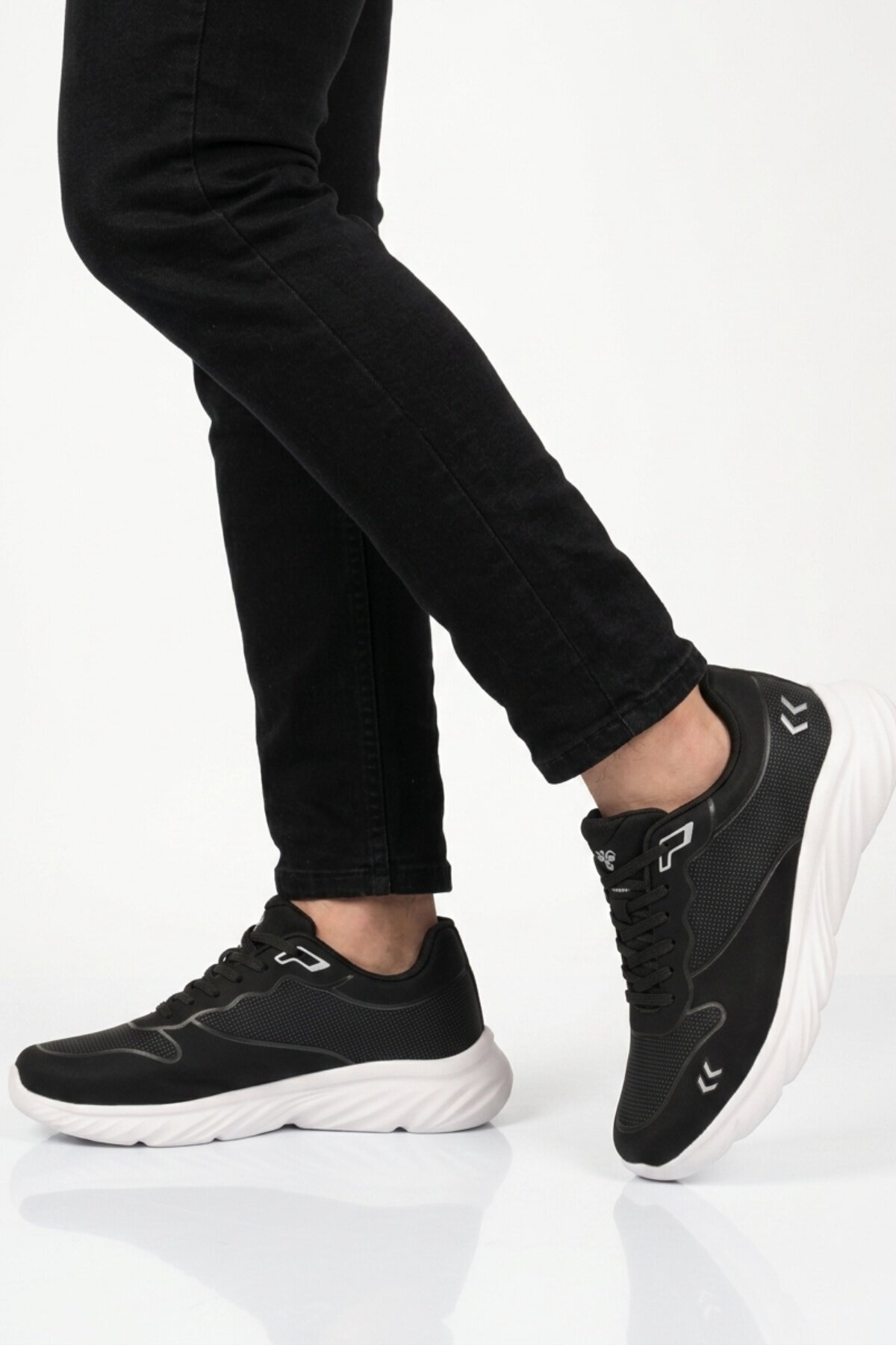 Siyah Hafif Rahat Taban Unisex Spor Ayakkabı 900898 Hml Thomson 26
