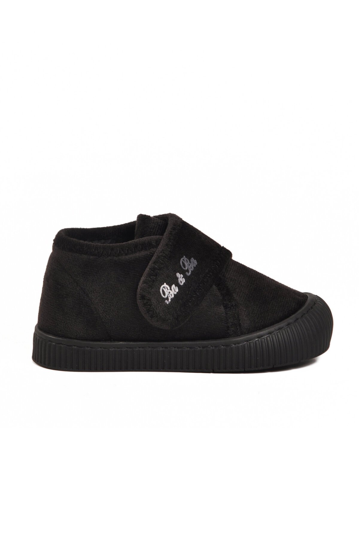 Siyah Süet Unisex Çocuk Panduf 058999 P