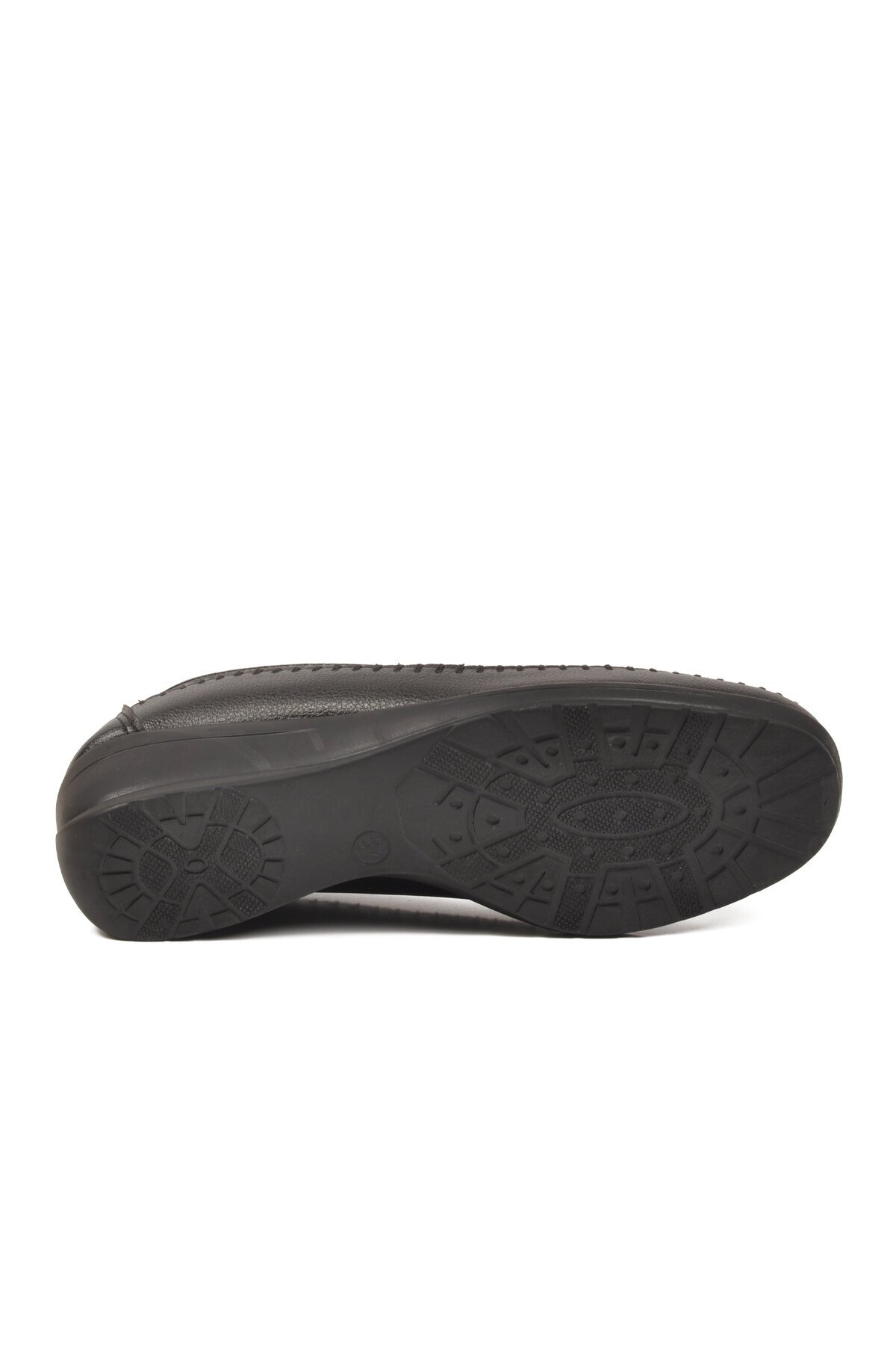 Kadın Siyah Kalın Tabanlı Ofis ve Günlük Casual Ayakkabı Loafer PC-54947
