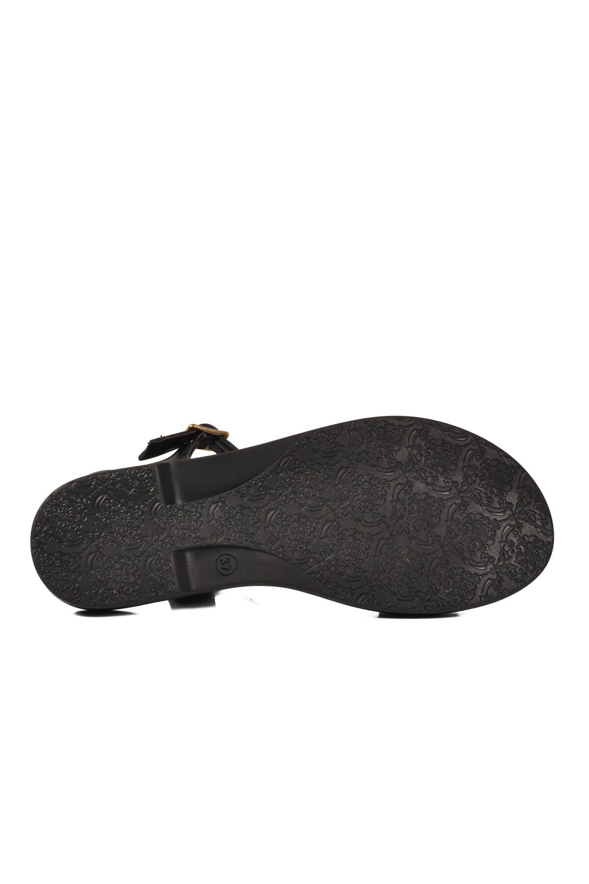 Siyah Hafif ComfortSole Taban Kadın Sandalet 35442 Z
