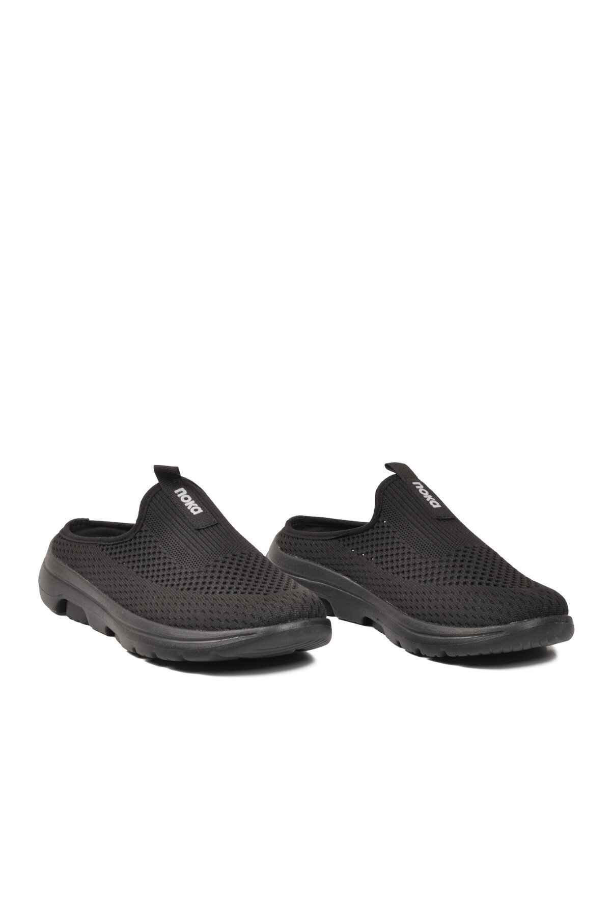 Siyah Anorak Memory Foam Kadın Terlik Nina G
