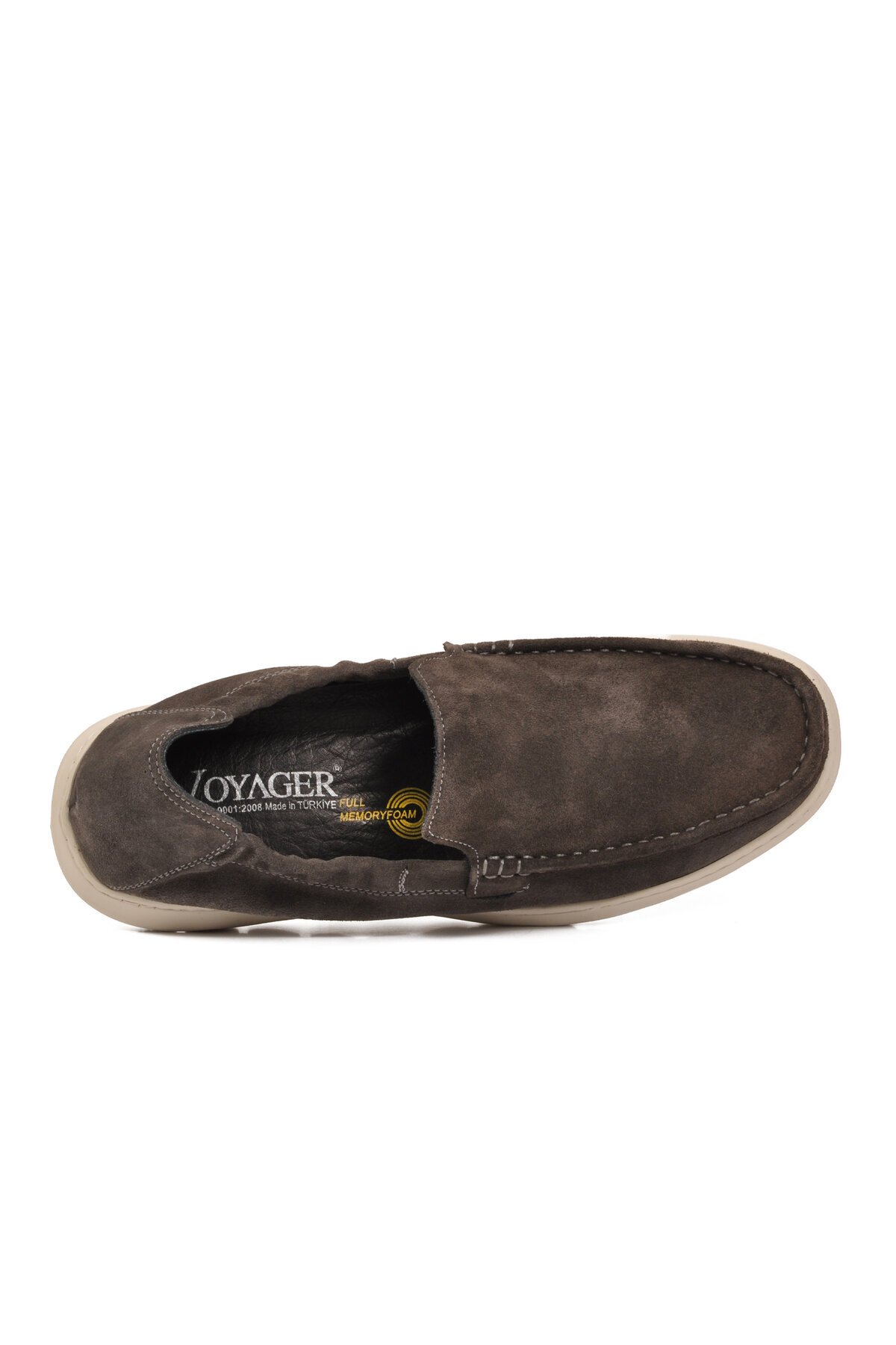 Antrasit Süet Rahat Hafızalı Taban Hakiki Deri Erkek Loafer Smart Casual Ayakkabı Sensitive M599 M