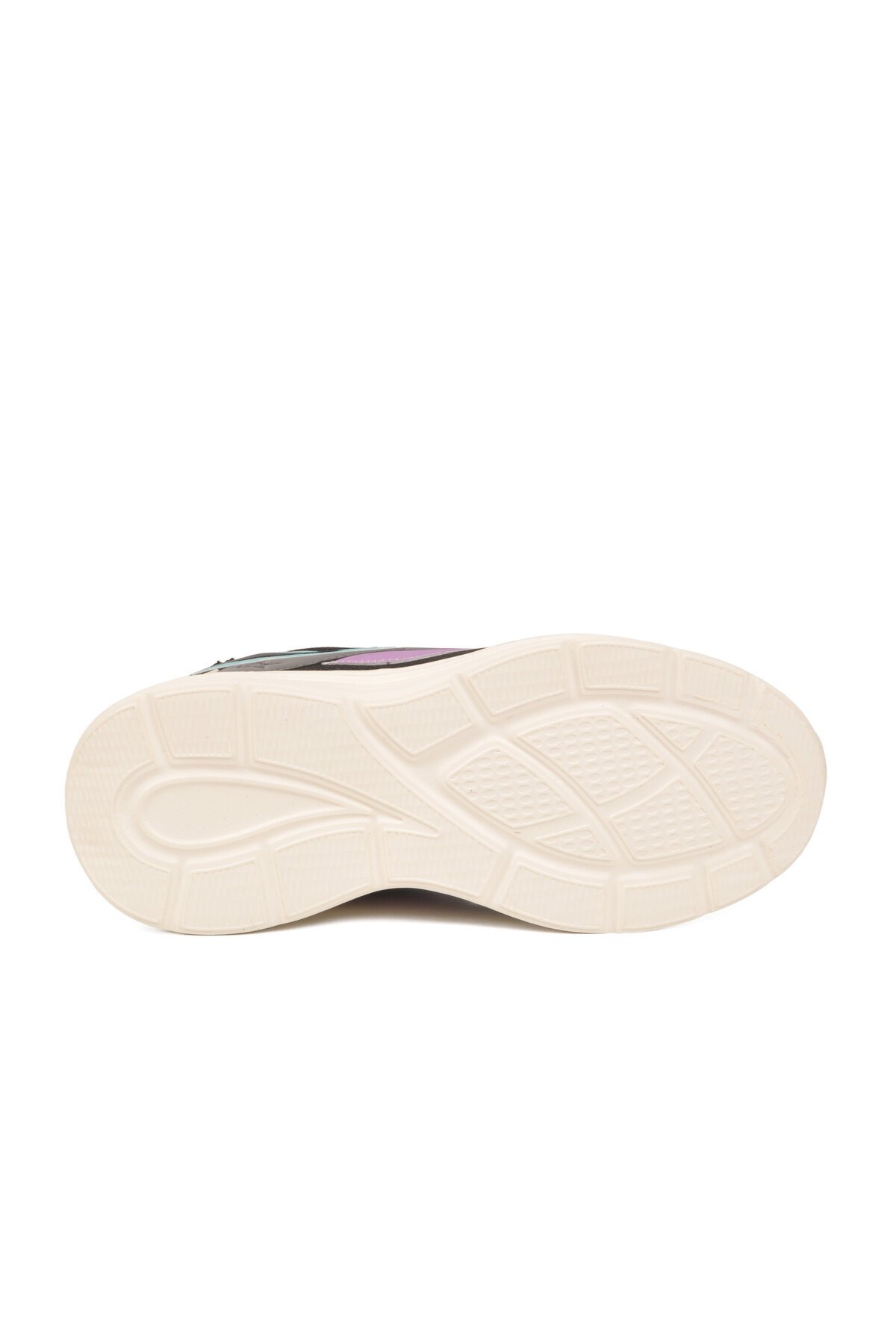 Bej-Siyah Fileli Hava Alabilen Bağcıklı Rahat Tabanlı Unisex Yürüyüş ve Spor Ayakkabı Sneaker 26106 G