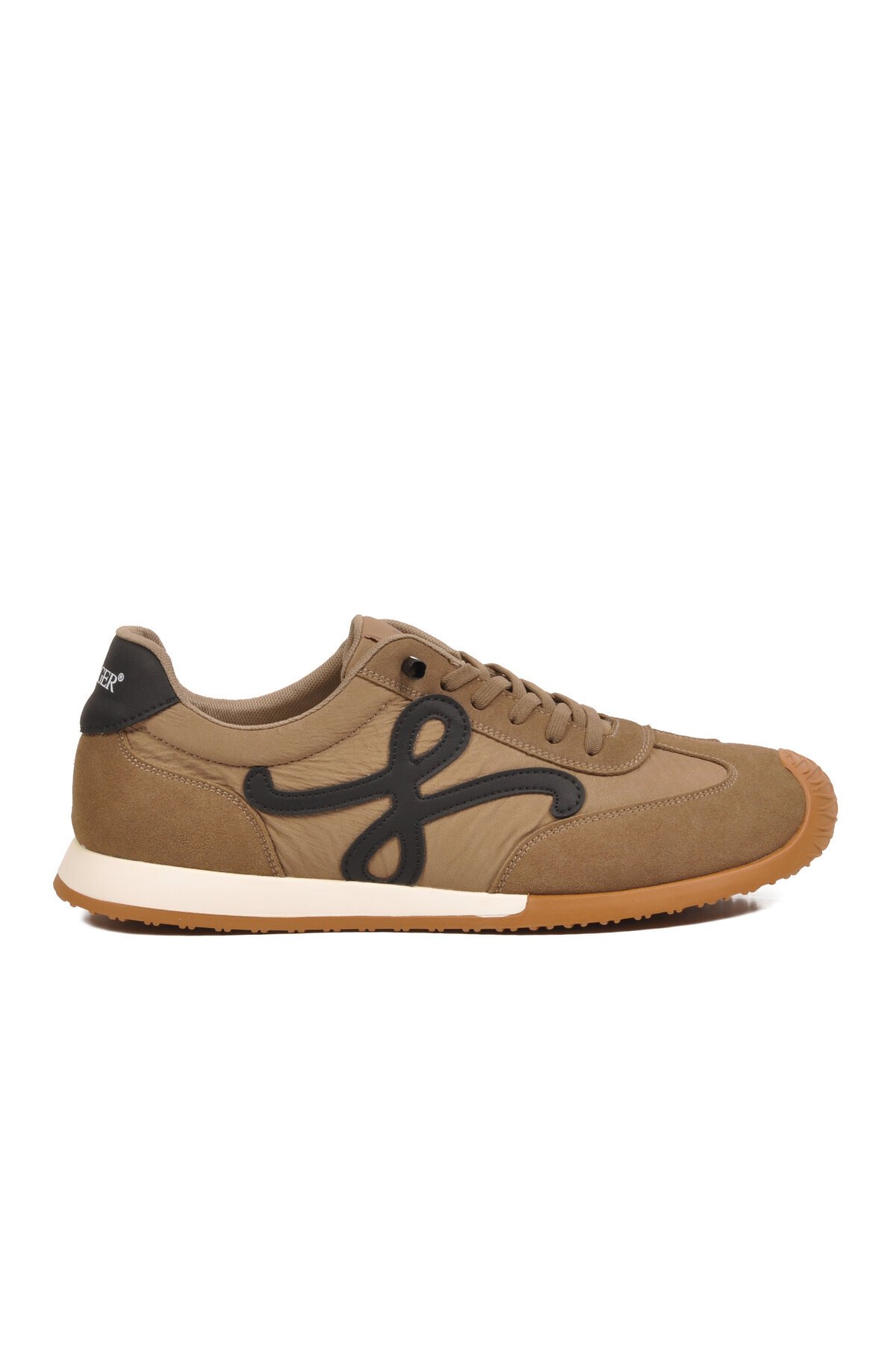 Camel Bağcıklı Hafızalı Tabanlı Retro Stil Erkek Günlük Ayakkabı Sneaker E472 M