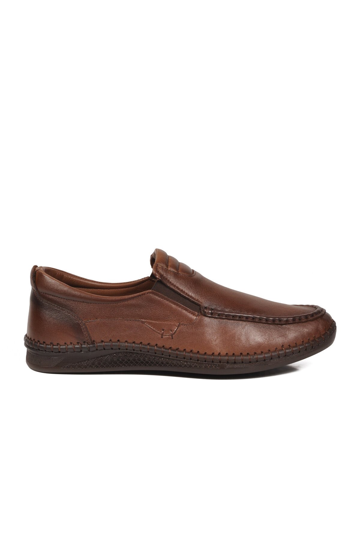 Ceviz Erkek Smart Casual Ayakkabı Hakiki Deri Hafızalı Rahat Taban Şık Loafer M741 M