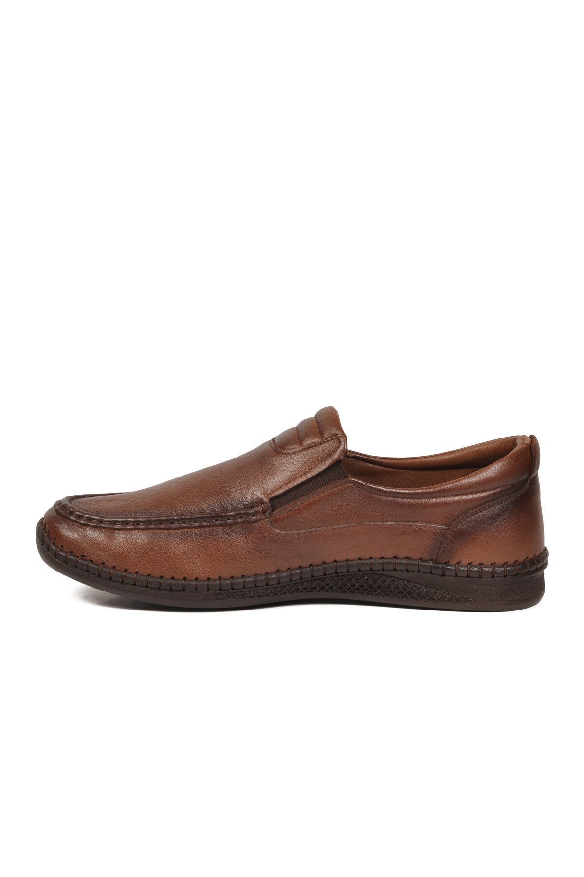 Ceviz Erkek Smart Casual Ayakkabı Hakiki Deri Hafızalı Rahat Taban Şık Loafer M741 M