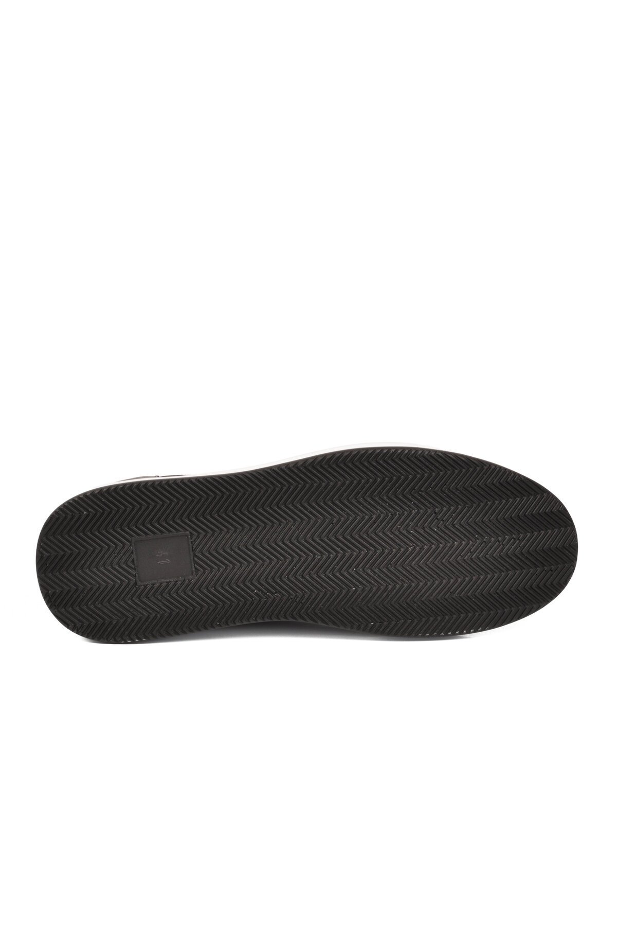 Erkek Lacivert Hakiki Deri Comfort Rahat Taban Günlük Ayakkabı Sneaker 4190 M