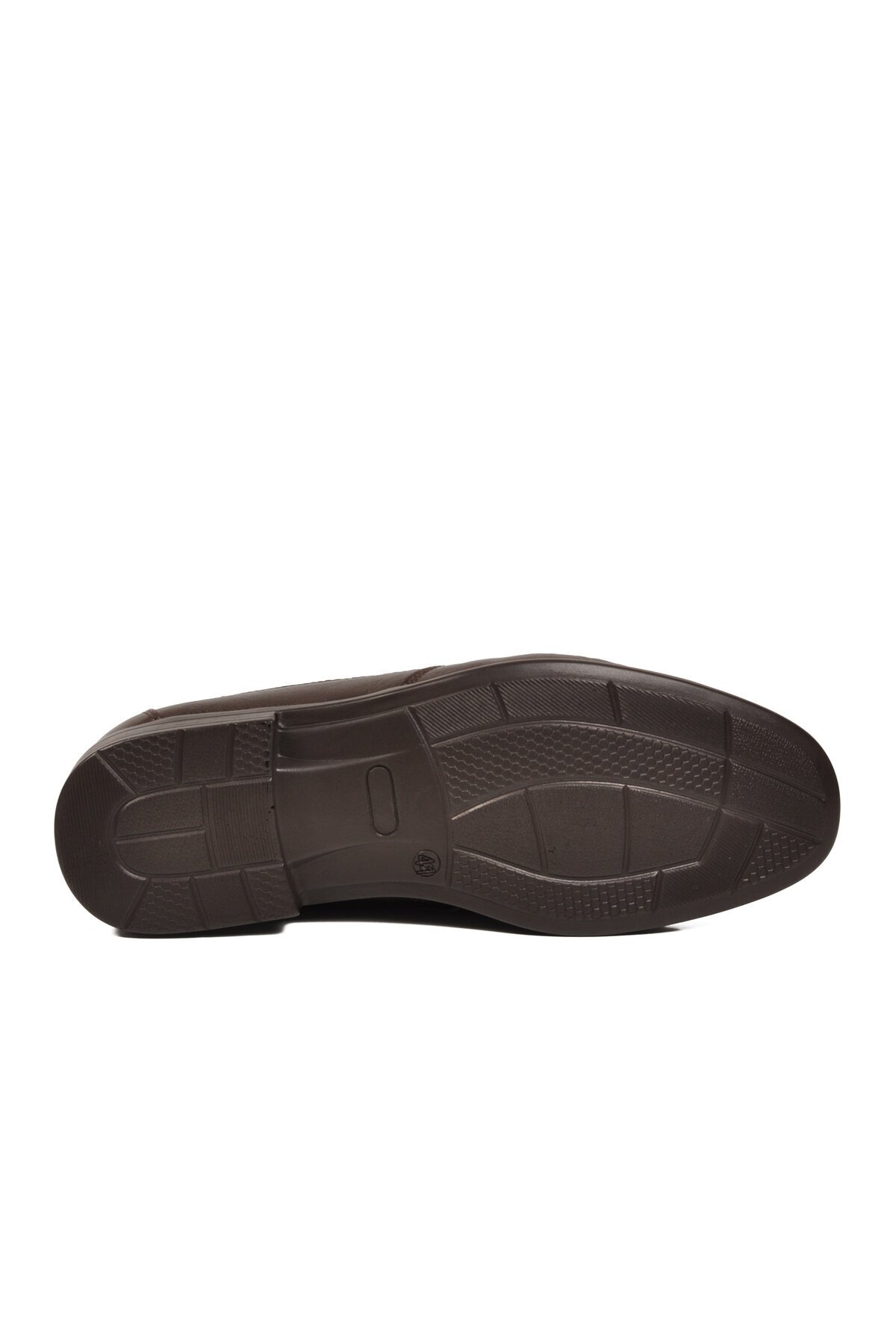 Erkek Hakiki Deri Klasik Mokasen Loafer Ayakkabı Kahve Sensitive 3607-1 M