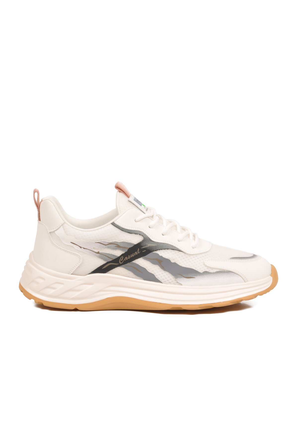 Erkek Memory Foam Hafif Esnek Taban Krem Günlük Spor Ayakkabı Sneaker E275 M