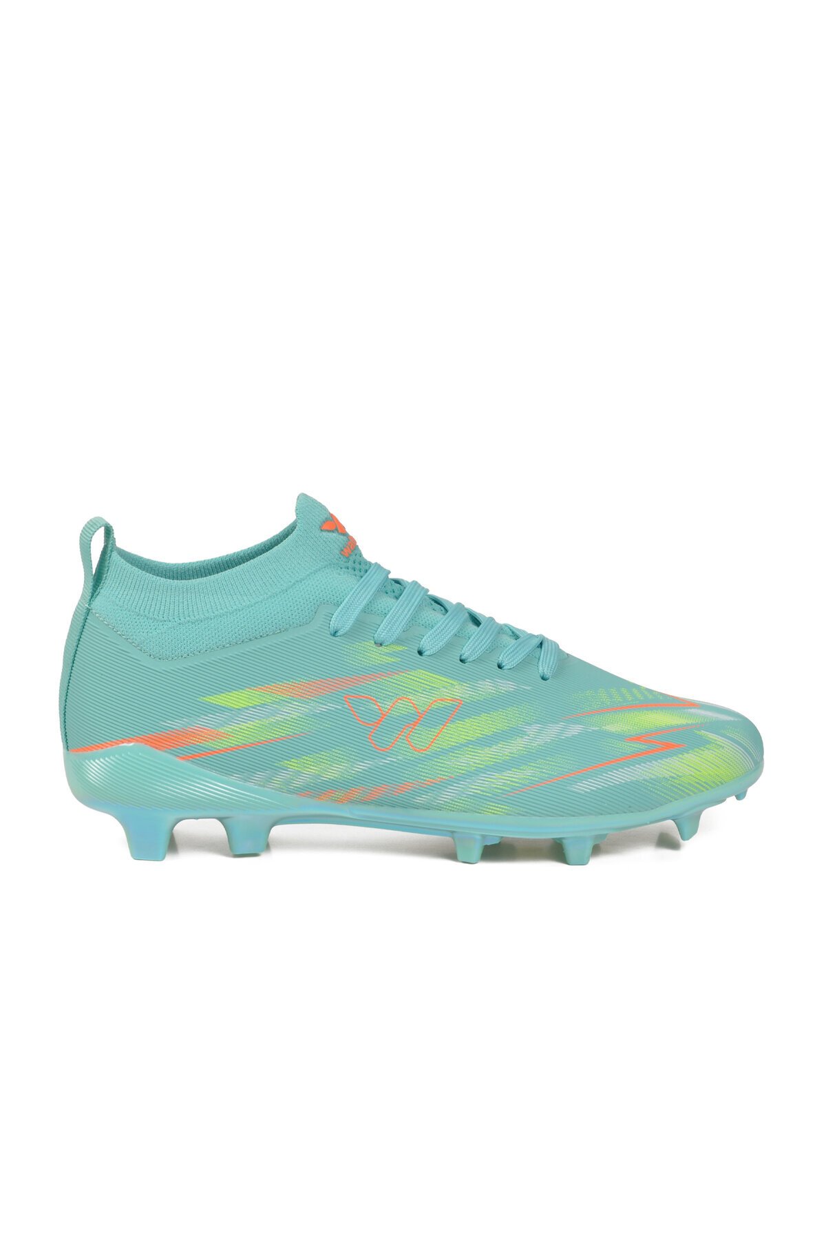 Mint Çoraplı Bağcıklı Unisex Futbol Ayakkabısı Krampon Strike G