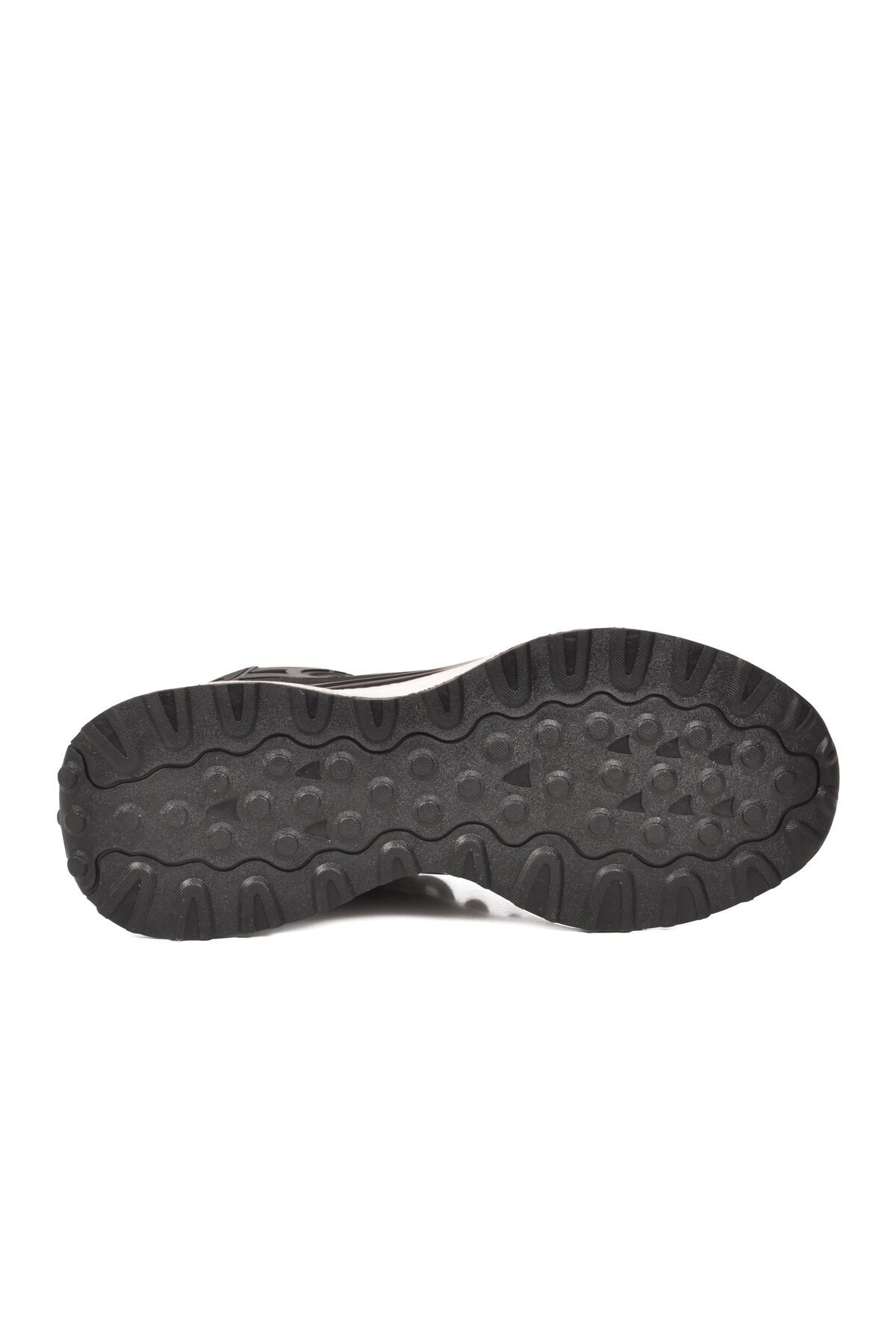 Siyah-Beyaz  Fileli Hafızalı Hafif Rahat Köpük Tabanlı Erkek Yürüyüş ve Spor Ayakkabı Sneaker PCI-10105