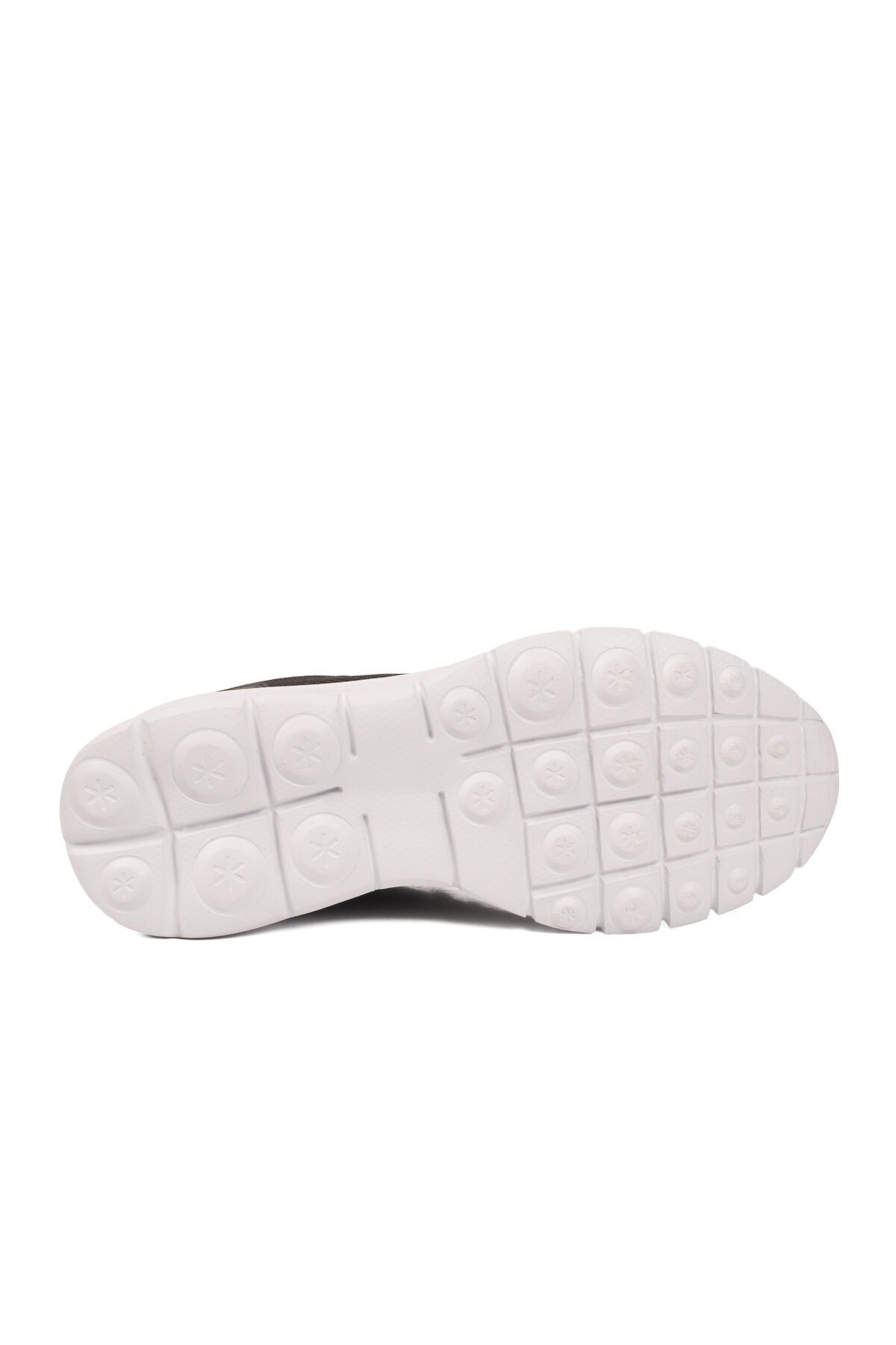 Erkek Siyah-Beyaz Günlük Spor Ayakkabı Hafif Rahat Tabanlı Bağcıklı Sneaker 26108